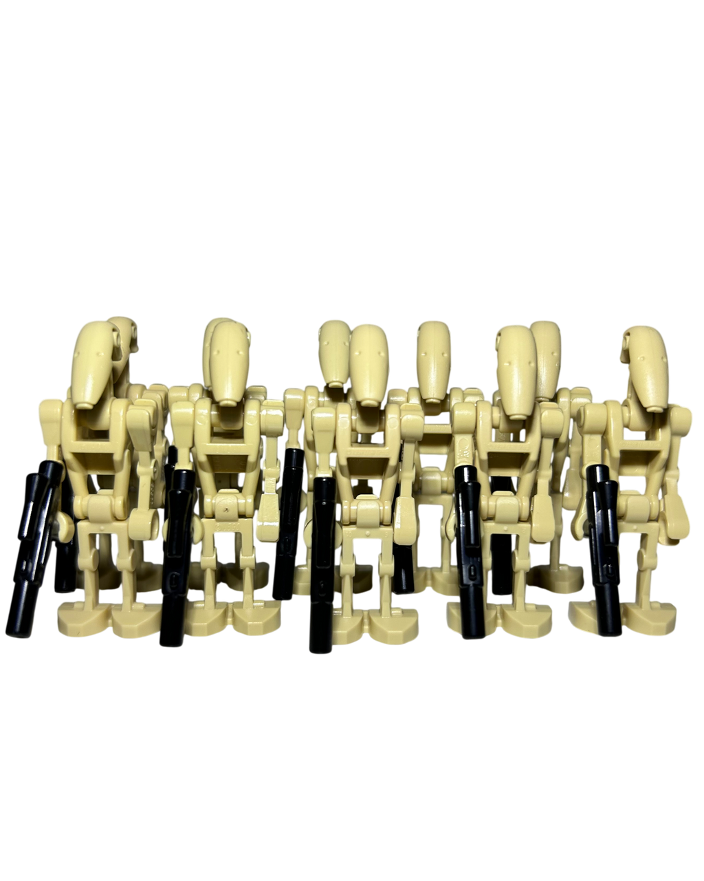 10x B1 Kampfdroiden Battle Pack LEGO Star Wars Minifiguren Gesamtansicht brick2d2