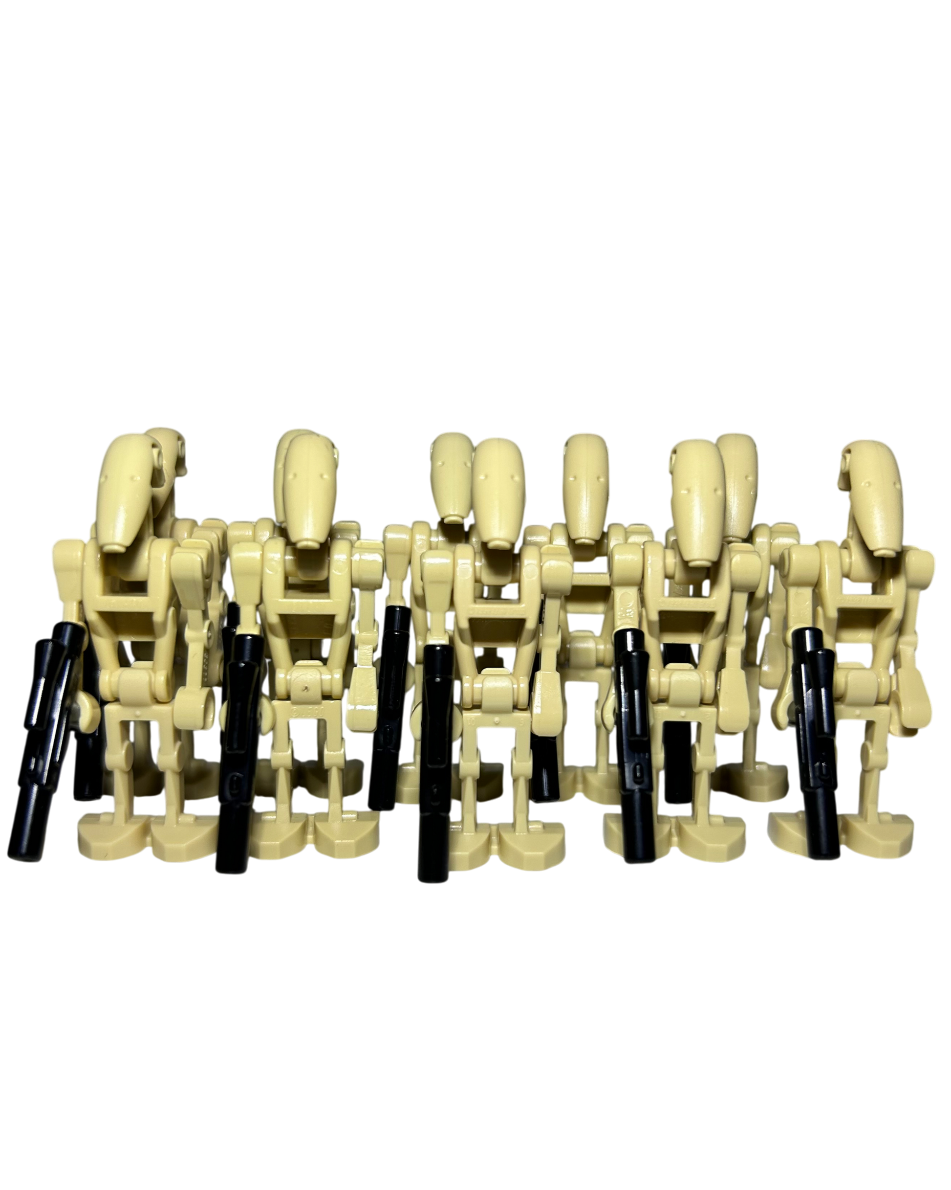 10x B1 Kampfdroiden Battle Pack LEGO Star Wars Minifiguren Gesamtansicht brick2d2