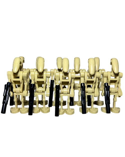 10x B1 Kampfdroiden Battle Pack LEGO Star Wars Minifiguren Gesamtansicht brick2d2