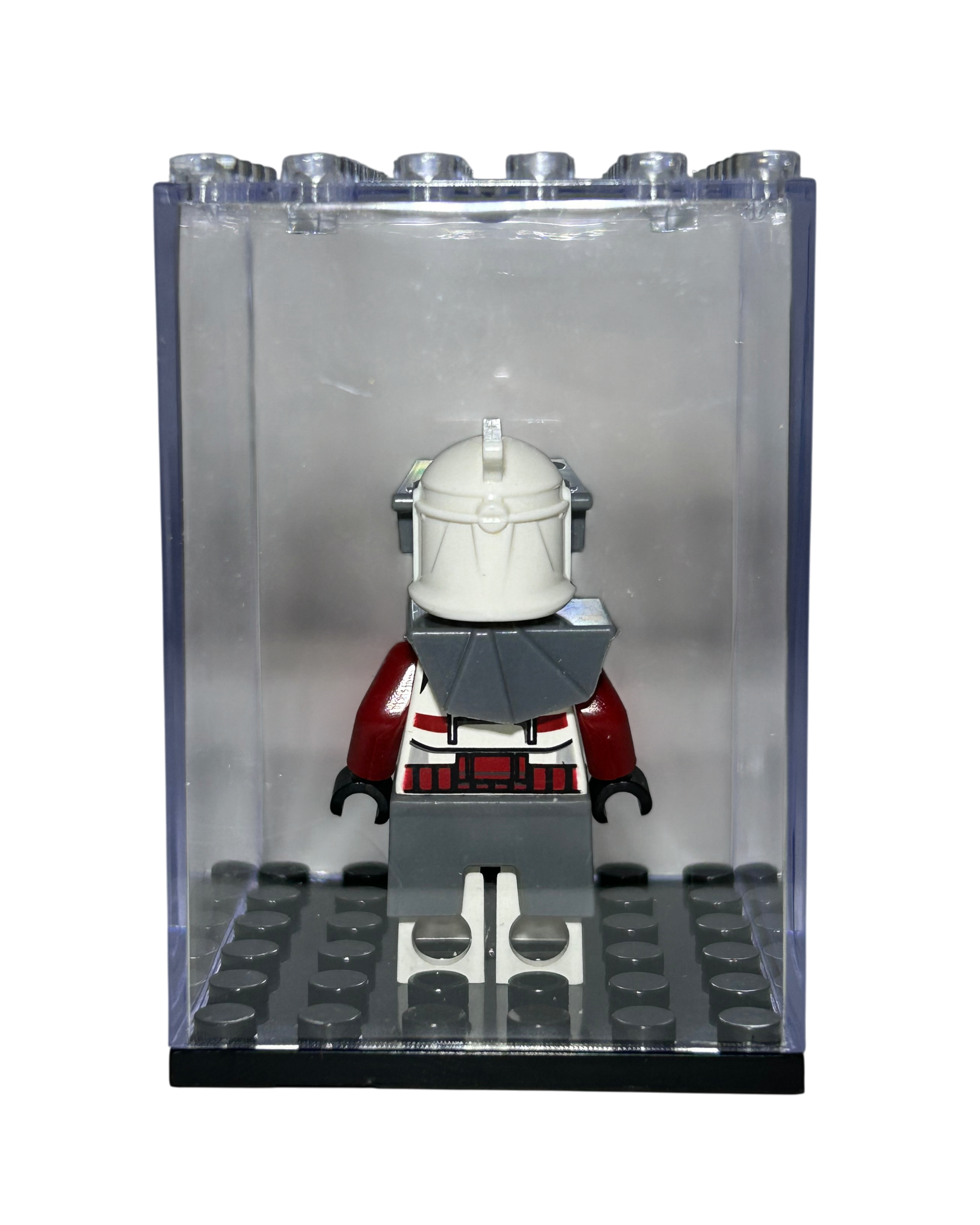 Minifigur Display Kasten klein Rückansicht brick2d2