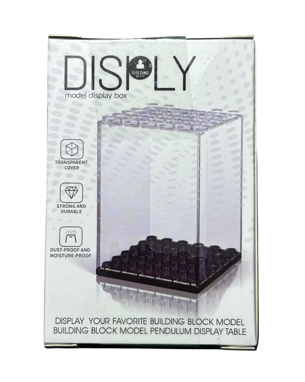 Minifigur Display Kasten klein Detailansicht brick2d2