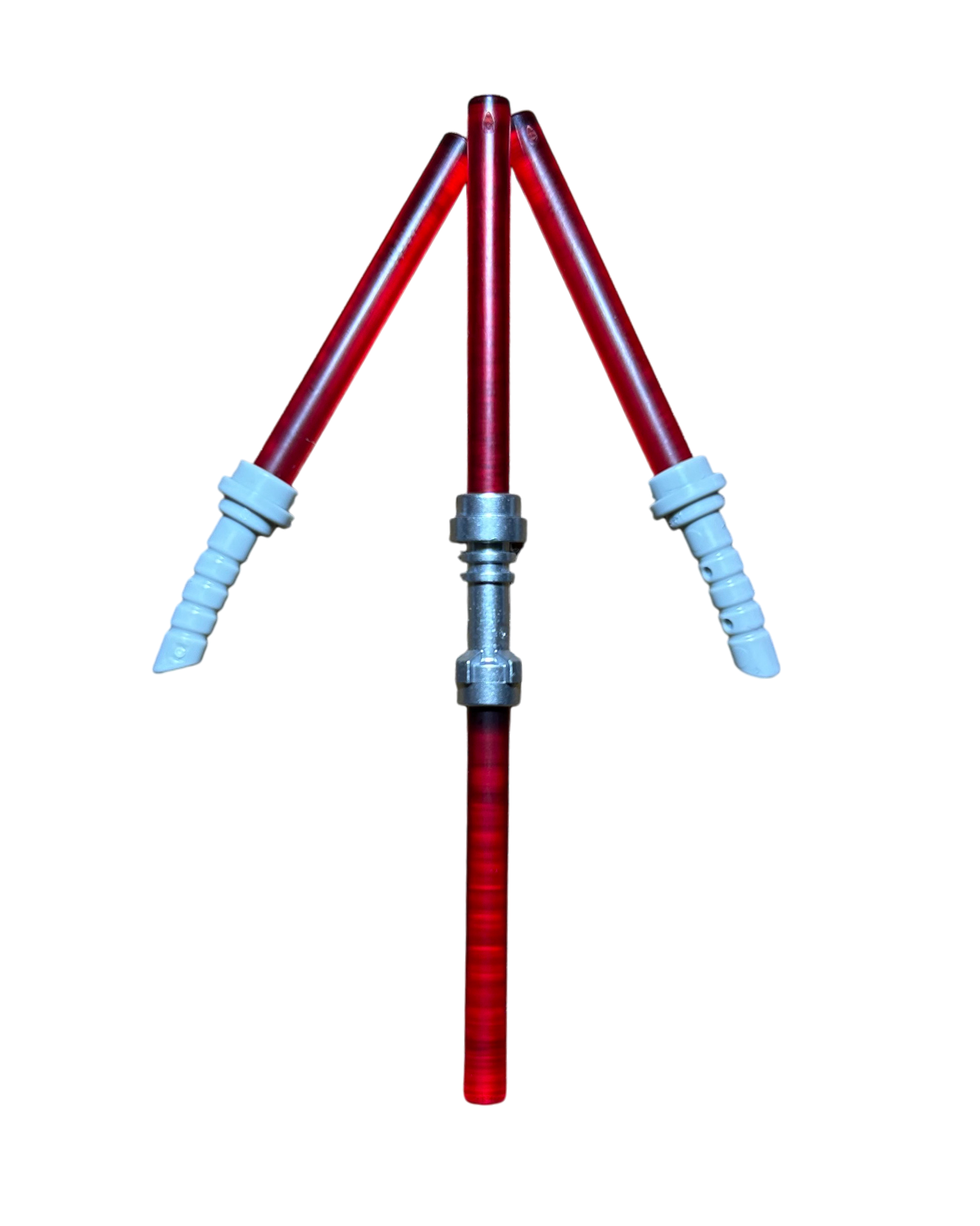 Rotes Lichtschwert Pack LEGO Star Wars Zubehör Vorderansicht – brick2d2