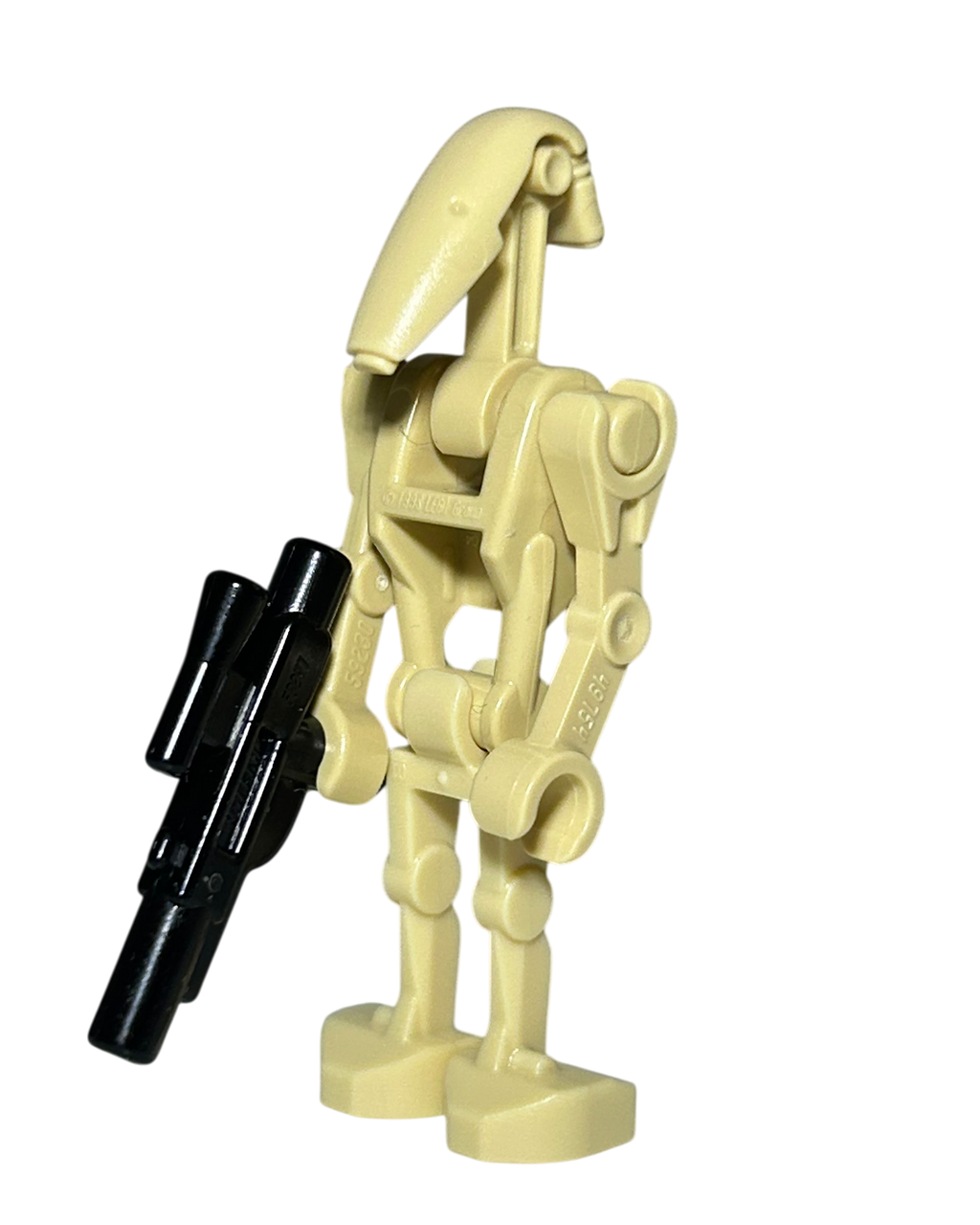 Battle Droid SW0001c LEGO Star Wars Minifigur Seitenansicht rechts brick2d2