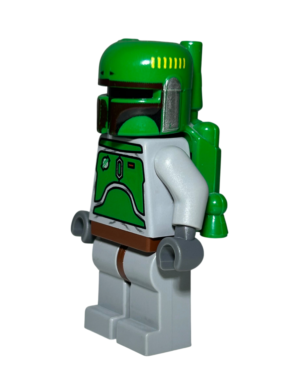 Lego Star Wars Minifigur Boba Fett SW0002a Seitenansicht rechts brick2d2