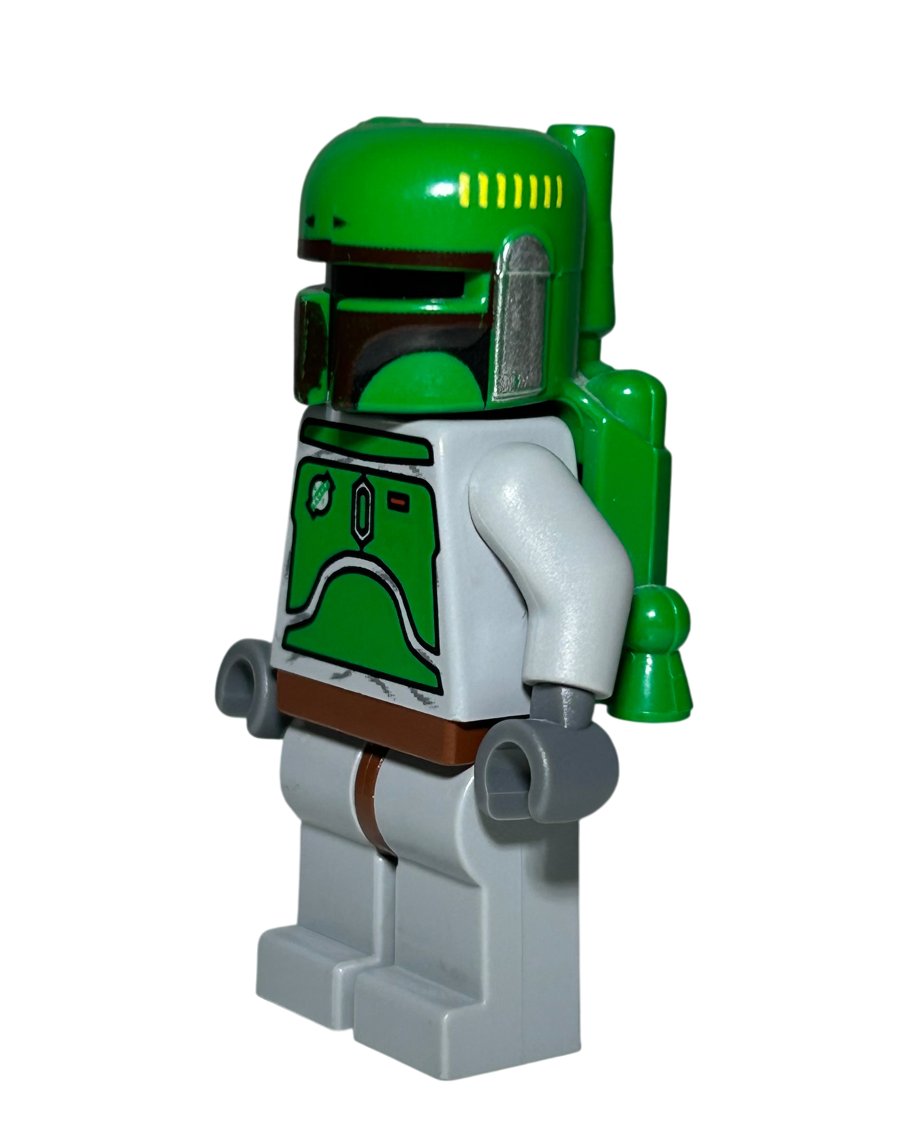 Lego Star Wars Minifigur Boba Fett SW0002a Seitenansicht rechts brick2d2