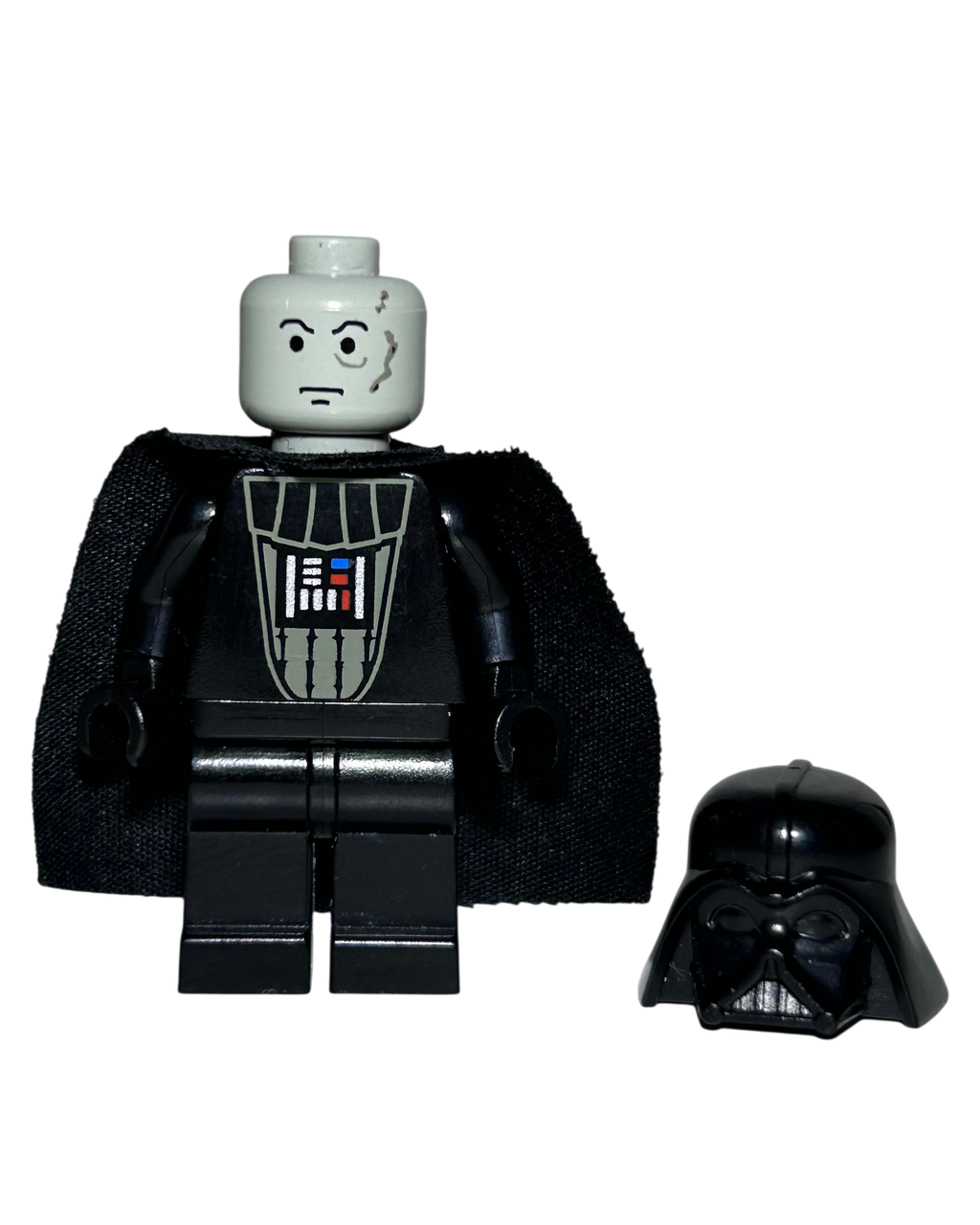 Darth Vader SW0004 LEGO Star Wars Minifigur Detailansicht brick2d2
