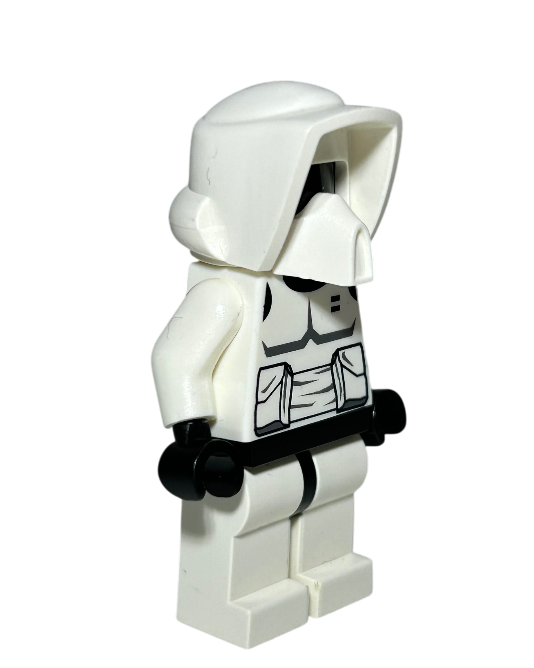 Imperial Scout Trooper 2009 SW0005a LEGO Star Wars Minifigur Seitenansicht links brick2d2