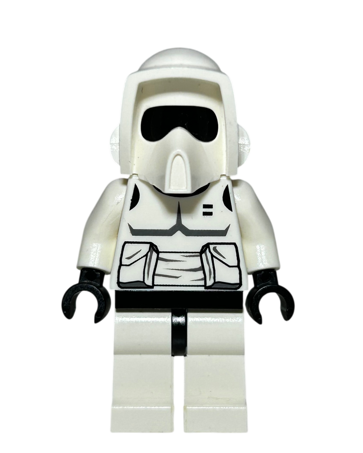 Imperial Scout Trooper 2009 SW0005a LEGO Star Wars Minifigur Vorderansicht brick2d2