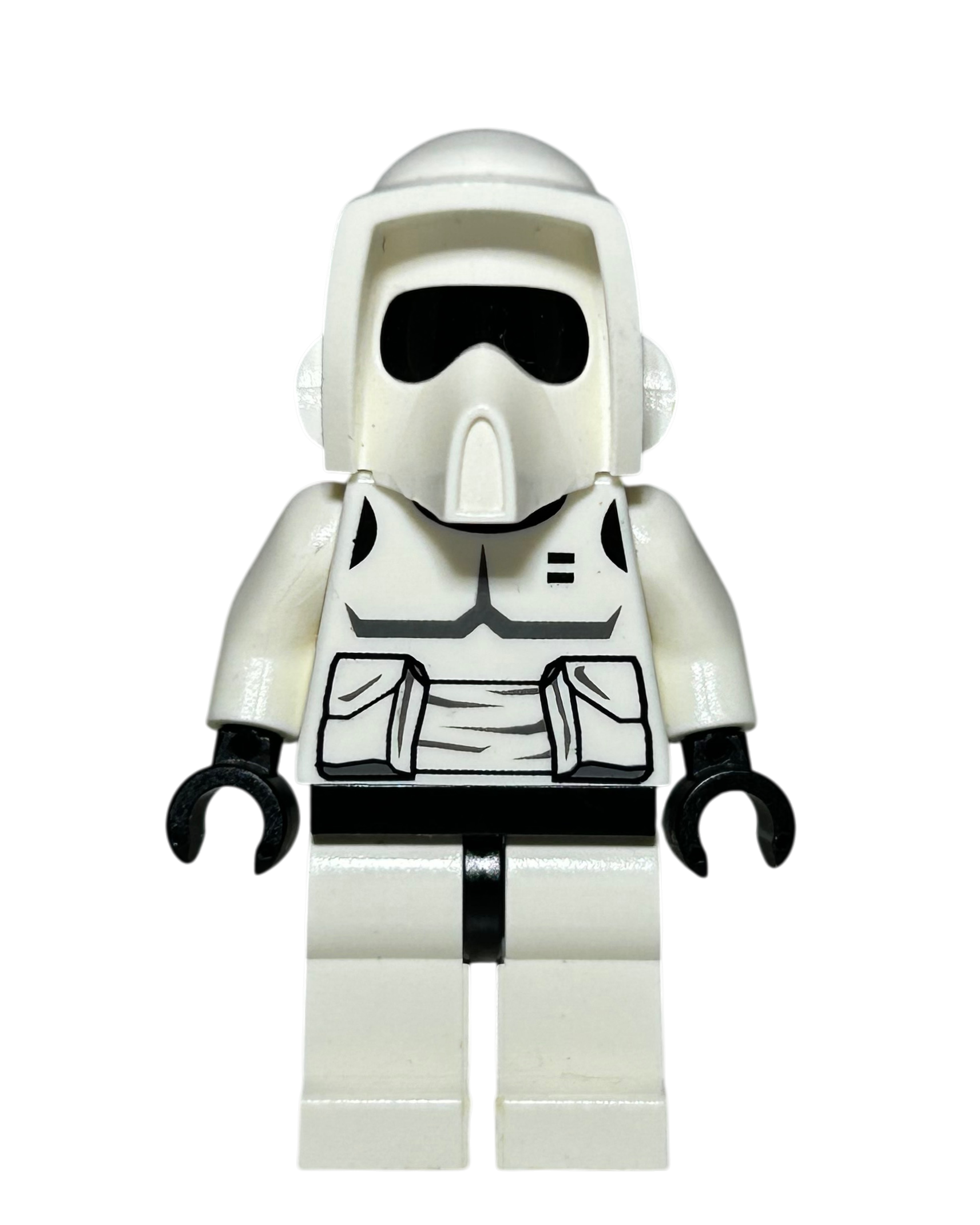 Imperial Scout Trooper 2009 SW0005a LEGO Star Wars Minifigur Vorderansicht brick2d2