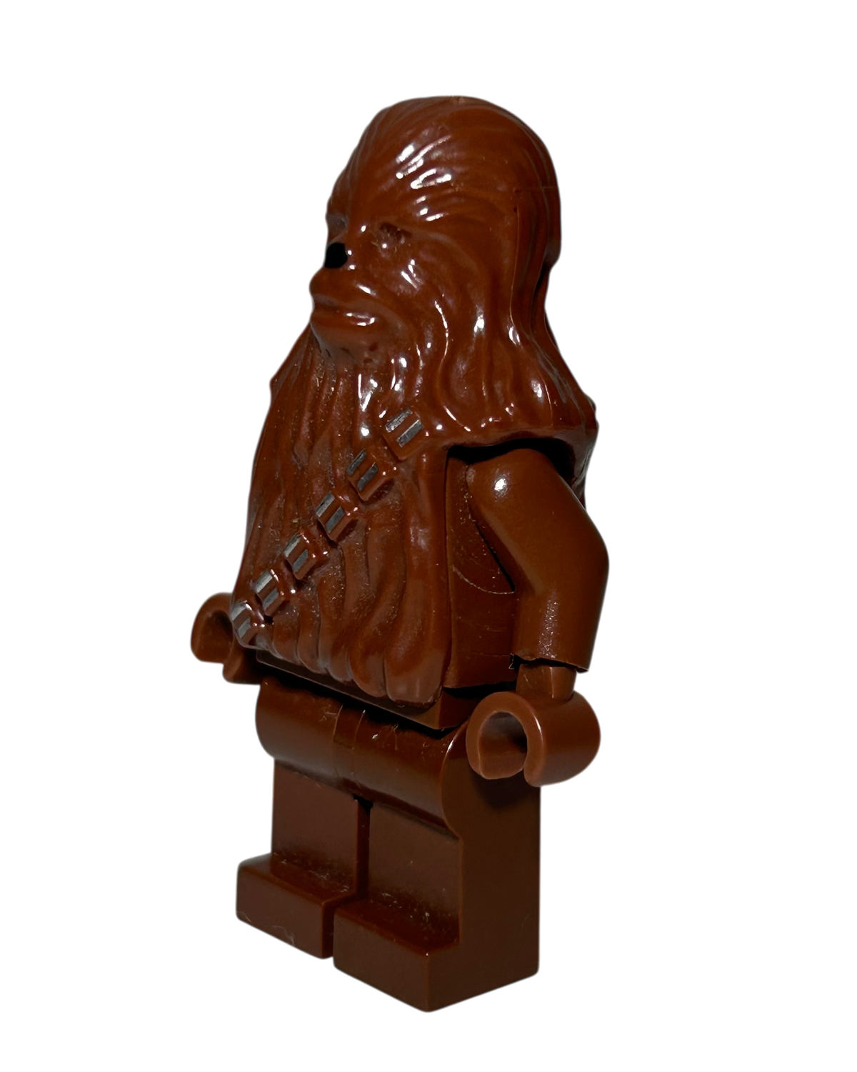 Klassischer Chewbacca SW0011a LEGO Star Wars Minifigur Seitenansicht rechts brick2d2