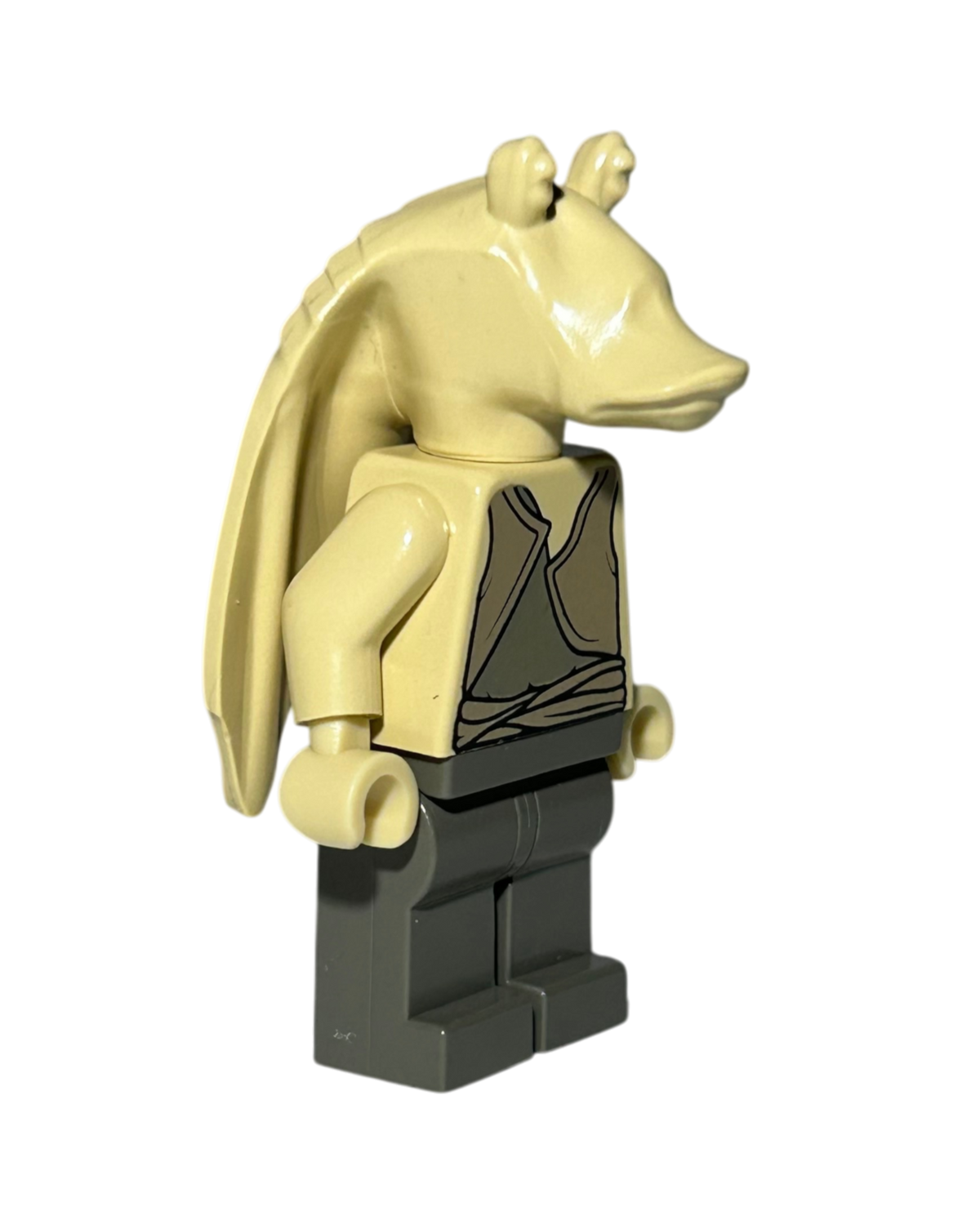 Jar Jar Binks SW0017 LEGO Star Wars Minifigur Seitenansicht