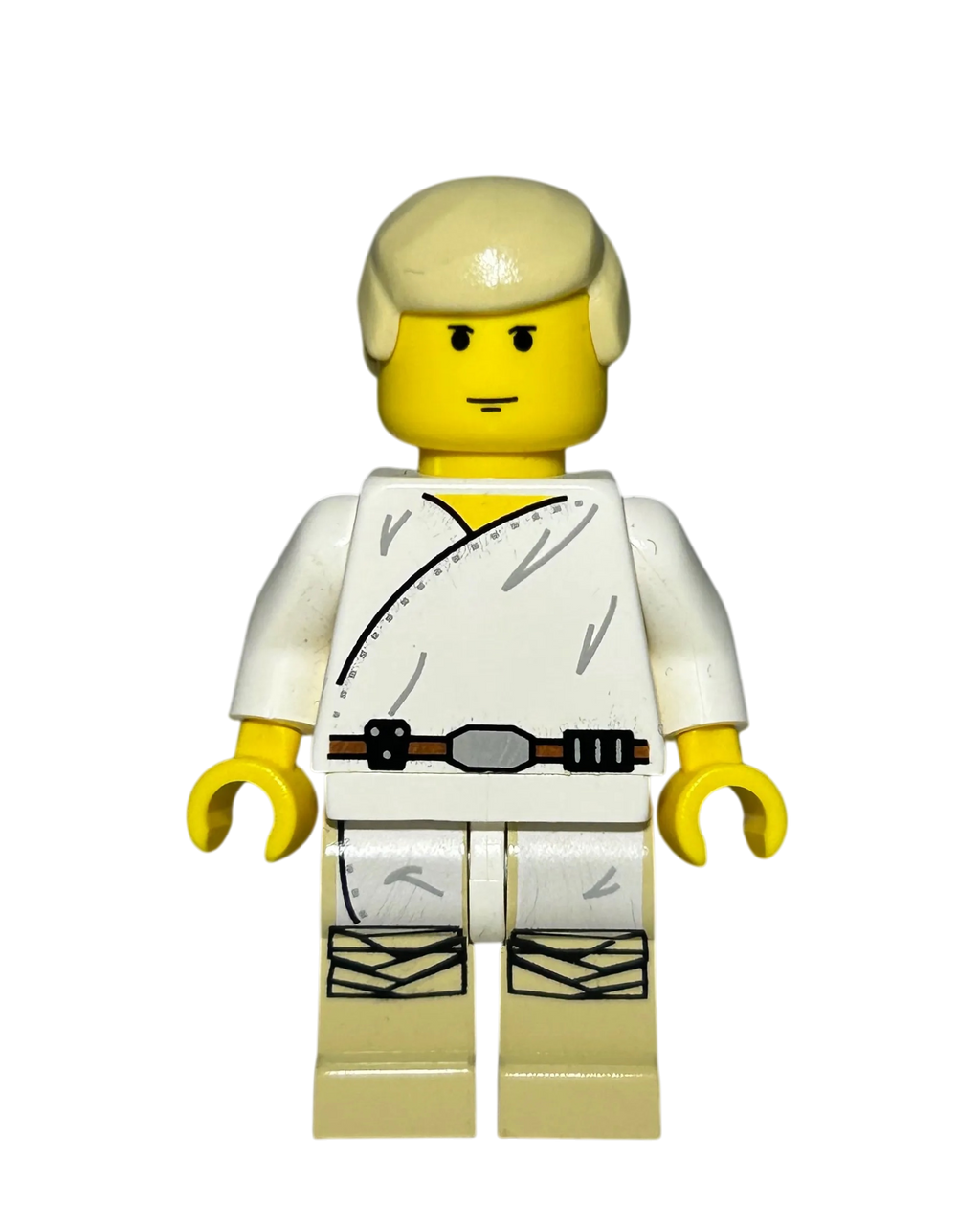 Luke Skywalker SW0021 LEGO Star Wars Minifigur Tatooine 1999 Vorderansicht brick2d2