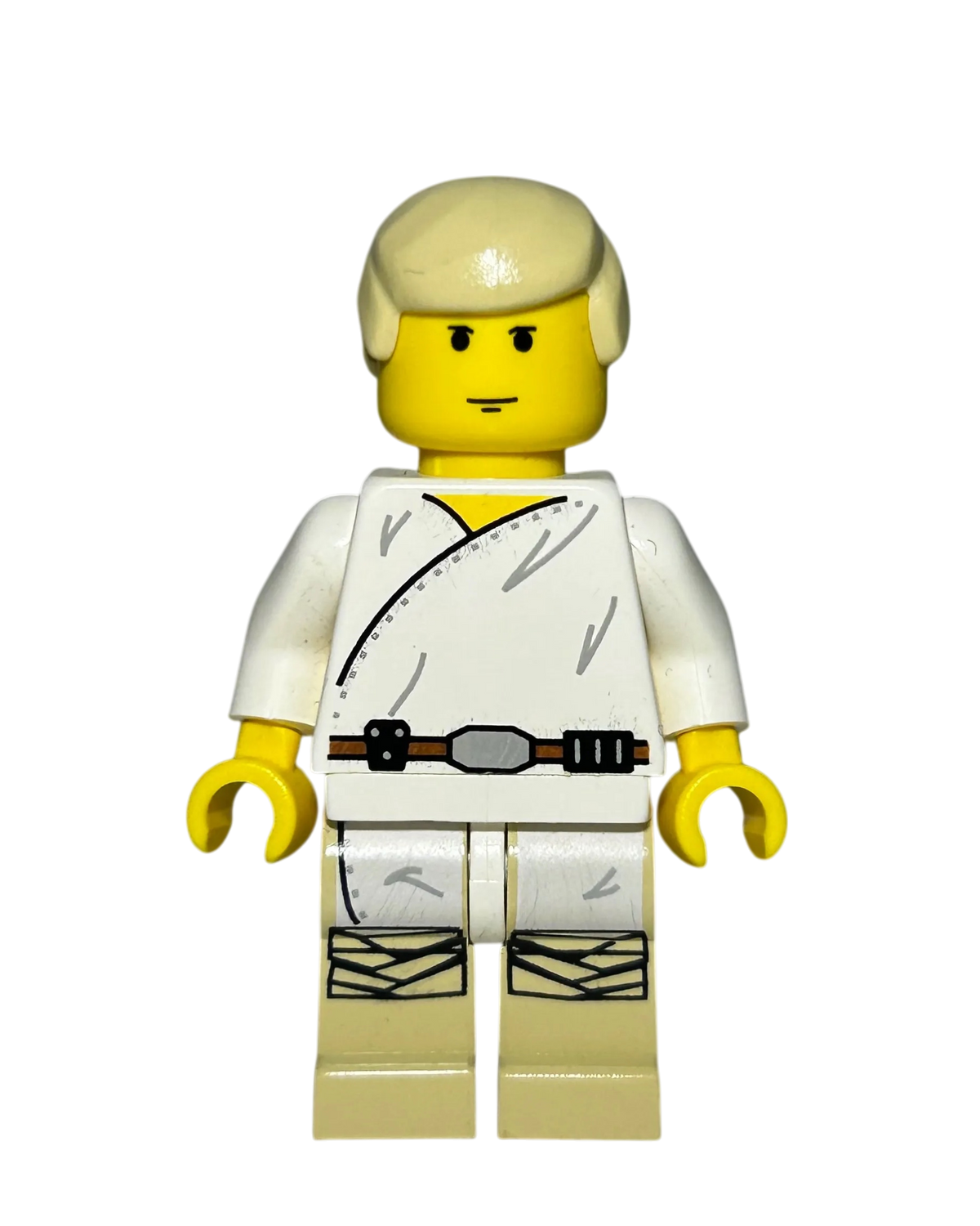 Luke Skywalker SW0021 LEGO Star Wars Minifigur Tatooine 1999 Vorderansicht brick2d2