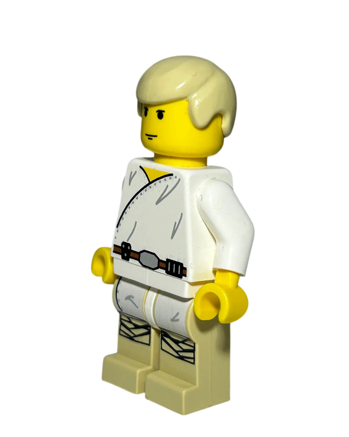 Luke Skywalker SW0021 LEGO Star Wars Minifigur Tatooine 1999 Seitenansicht rechts brick2d2