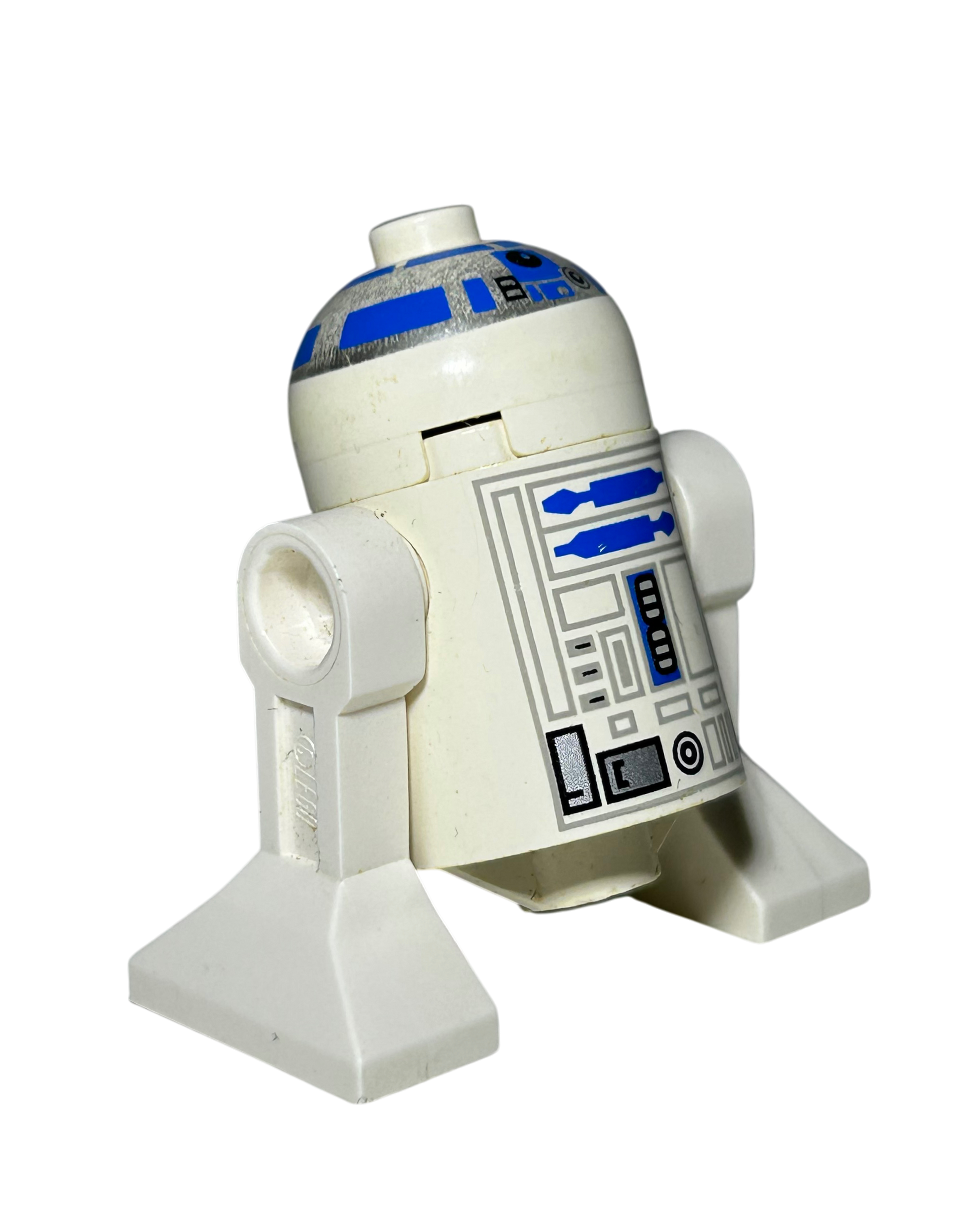 Astromech Droid R2-D2 2002 SW0028 LEGO Star Wars Minifigur Seitenansicht links brick2d2