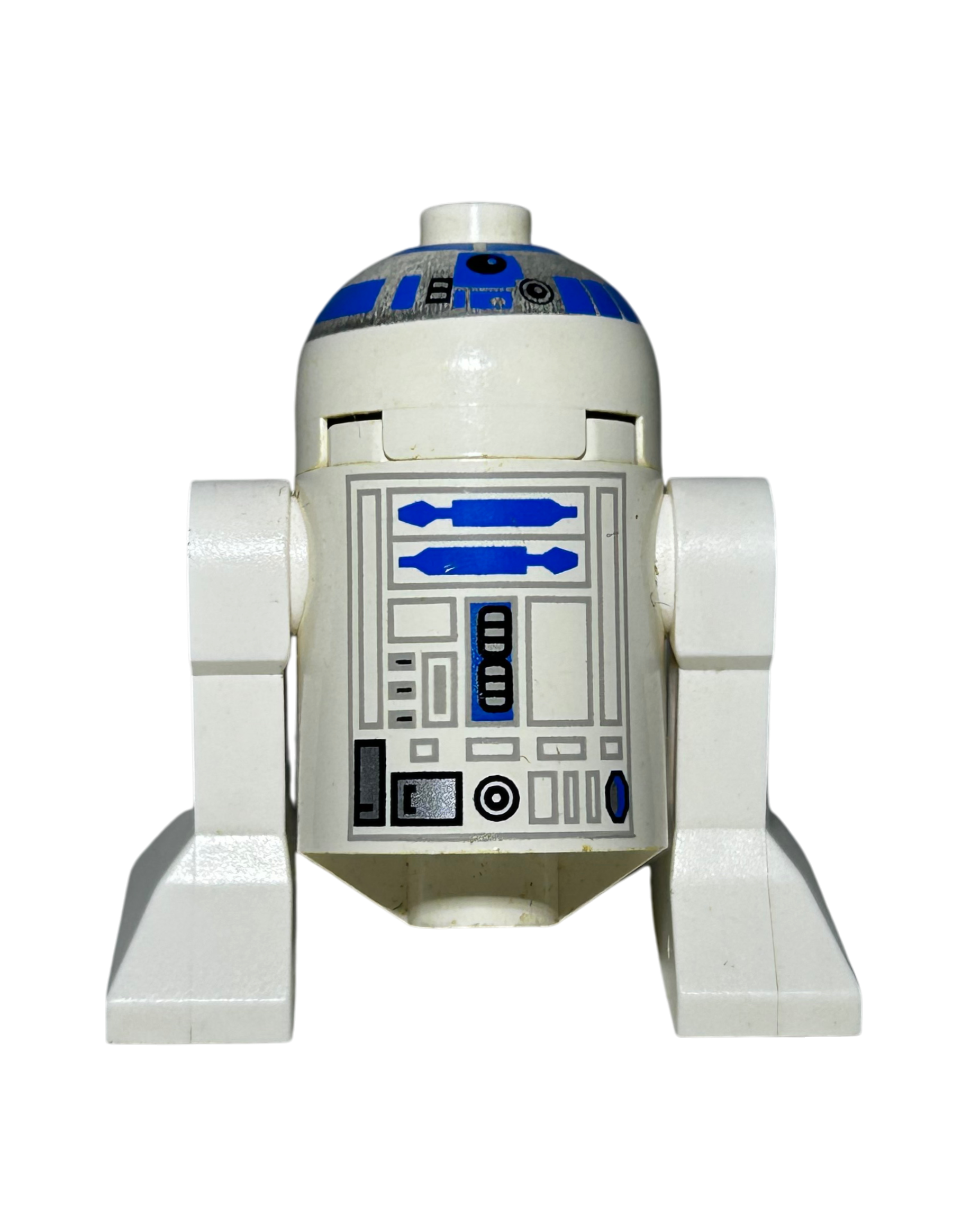 Astromech Droid R2-D2 2002 SW0028 LEGO Star Wars Minifigur Vorderansicht brick2d2