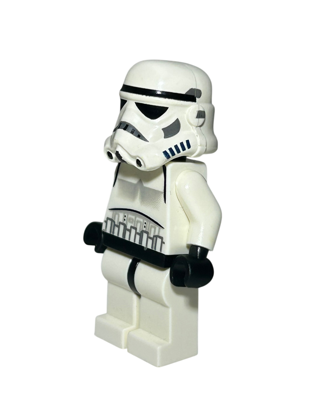 Imperial Stormtrooper SW0036b LEGO Star Wars Minifigur schwarzer Kopf Seitenansicht rechts brick2d2