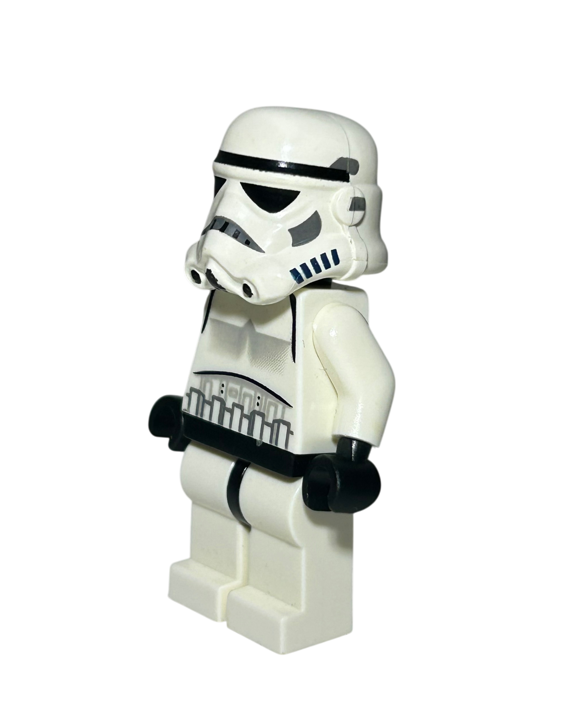 Imperial Stormtrooper SW0036b LEGO Star Wars Minifigur schwarzer Kopf Seitenansicht rechts brick2d2