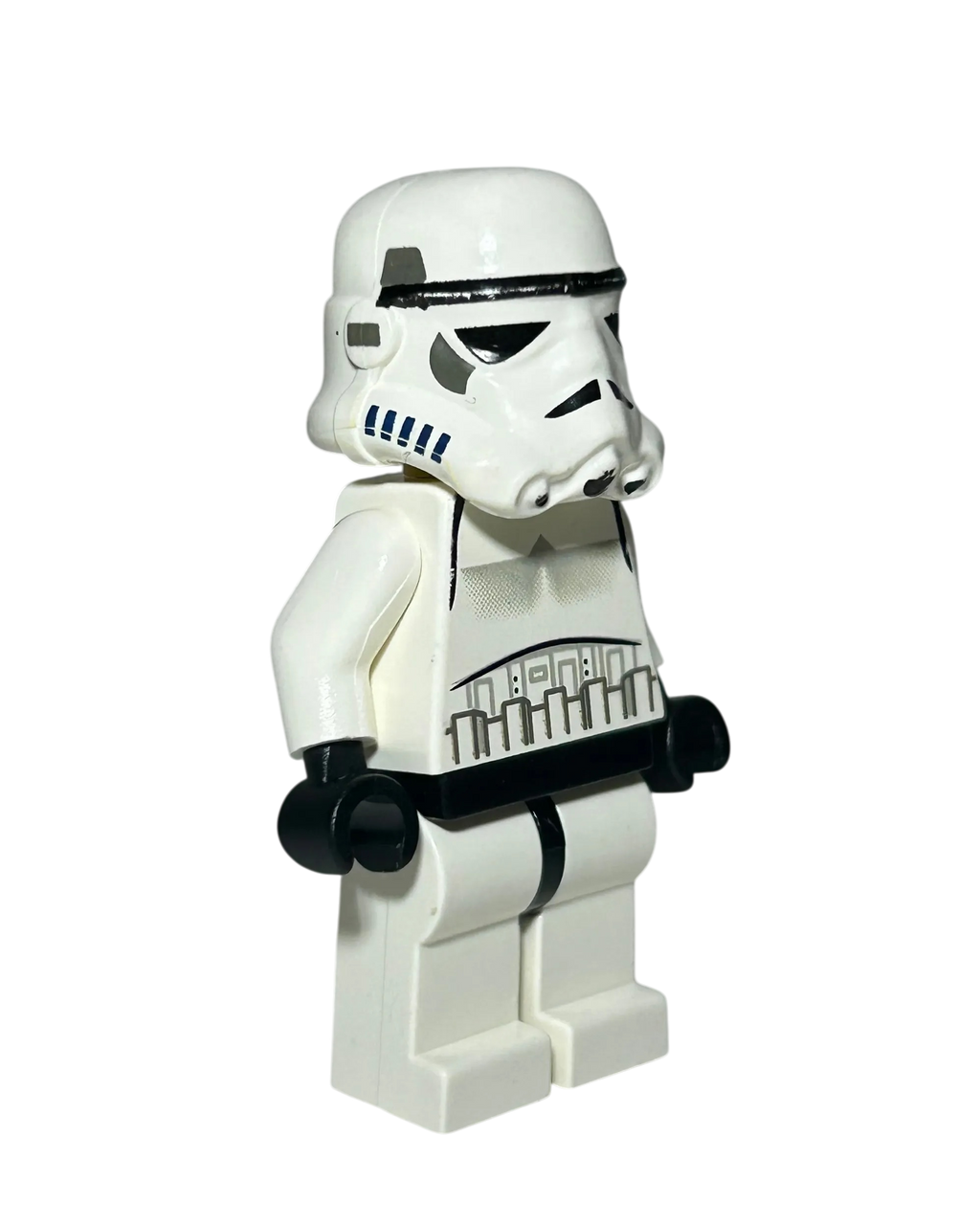 Imperial Stormtrooper SW0036 LEGO Star Wars Minifigur gelber Kopf Seitenansicht links brick2d2