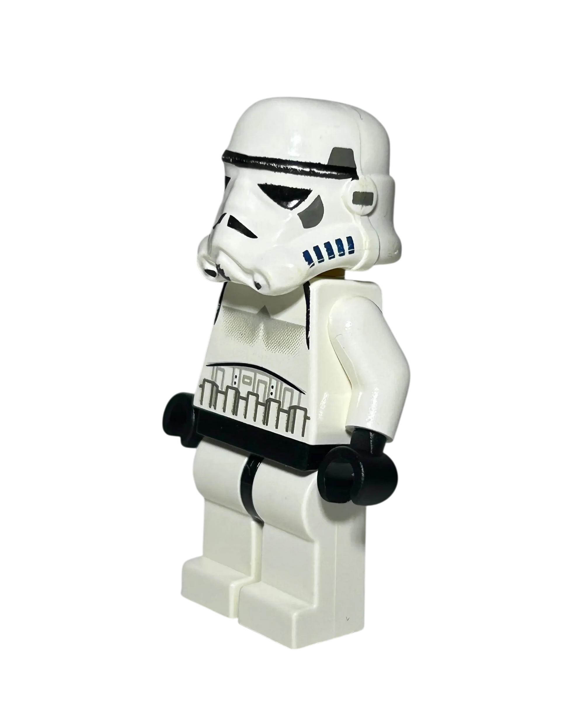 Imperial Stormtrooper SW0036 LEGO Star Wars Minifigur gelber Kopf Seitenansicht rechts brick2d2