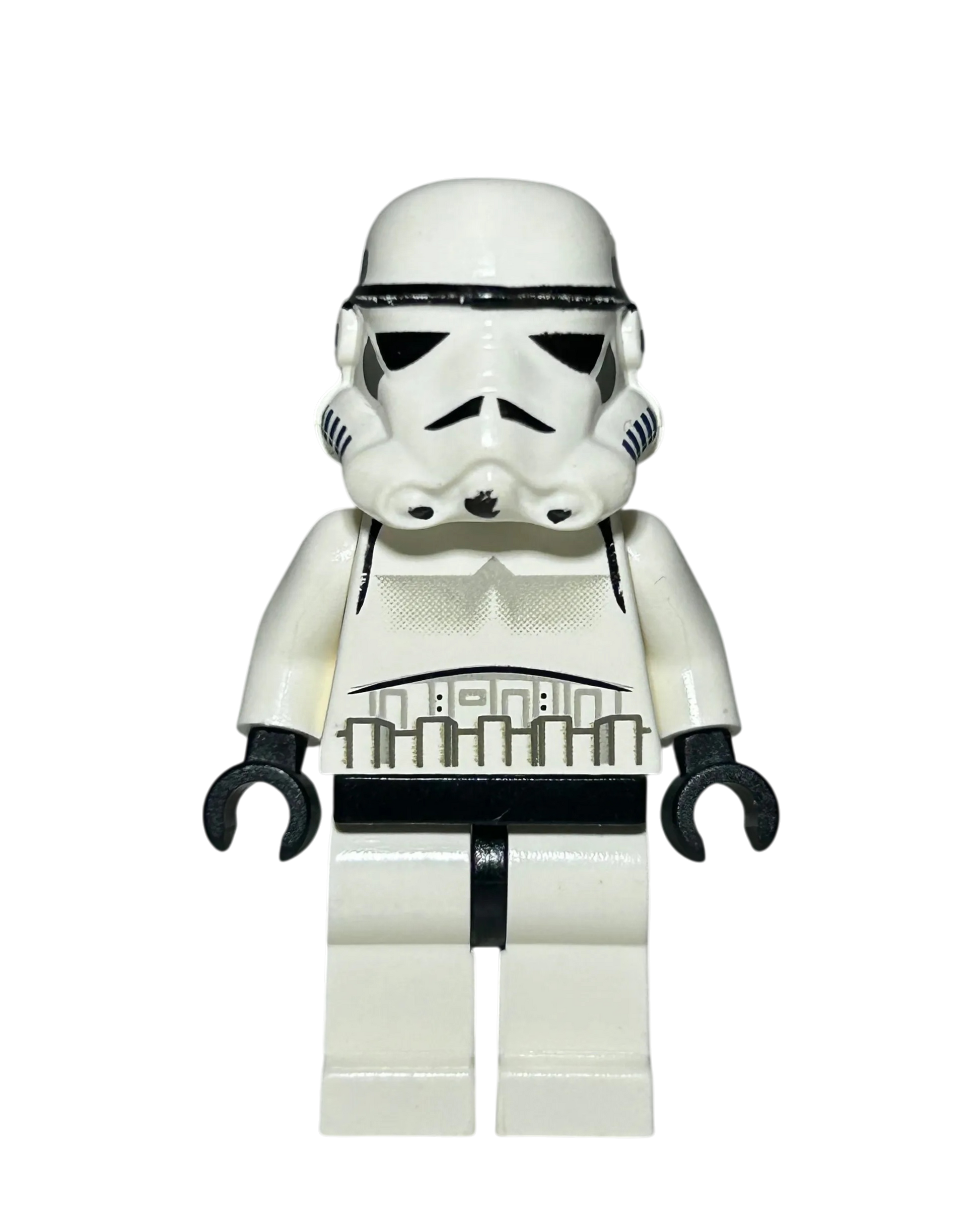 Imperial Stormtrooper SW0036 LEGO Star Wars Minifigur gelber Kopf Vorderansicht brick2d2