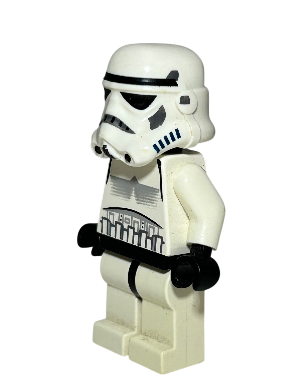 Imperial Stormtrooper 2007 SW0036b LEGO Star Wars Minifigur Seitenansicht rechts brick2d2
