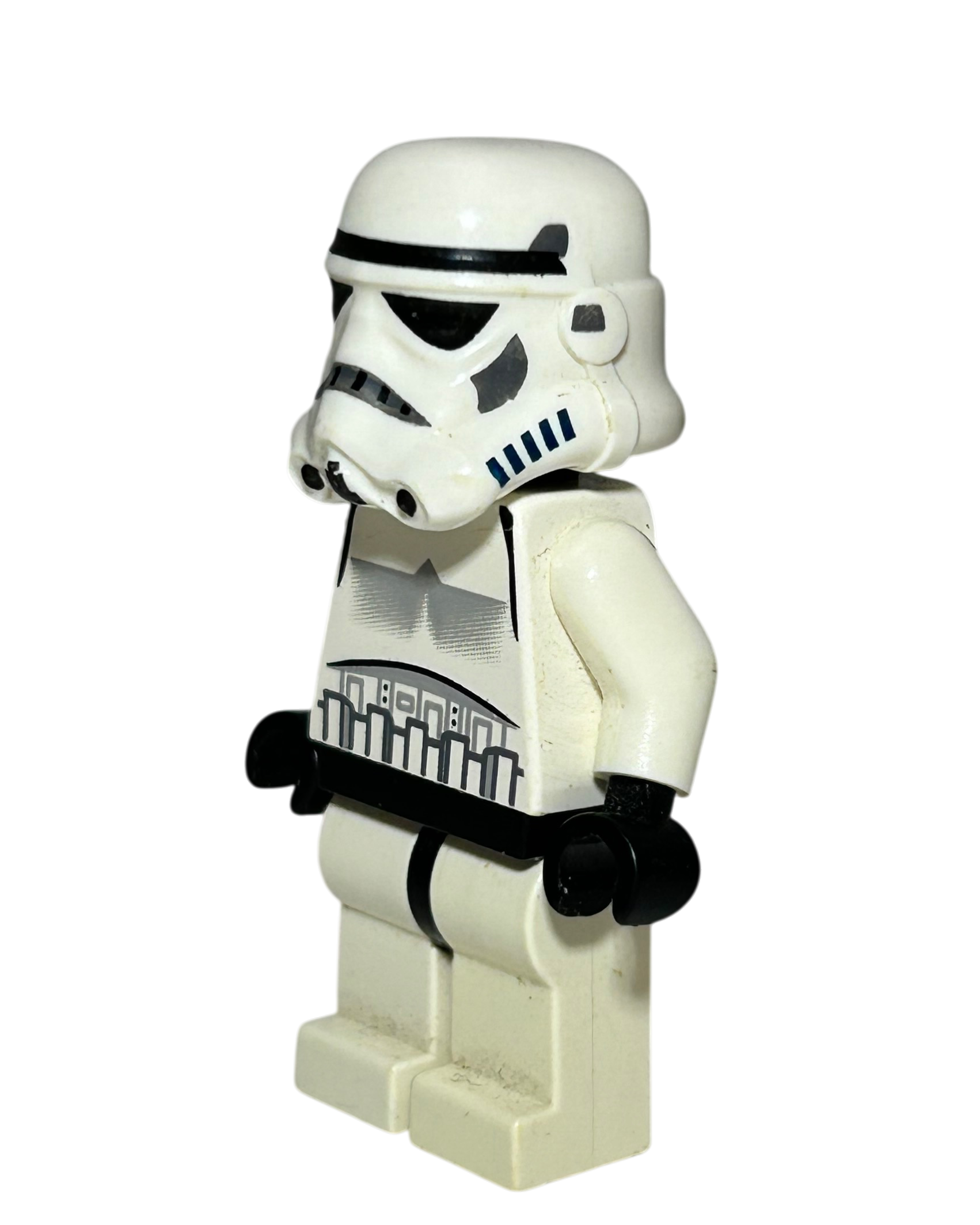 Imperial Stormtrooper 2007 SW0036b LEGO Star Wars Minifigur Seitenansicht rechts brick2d2