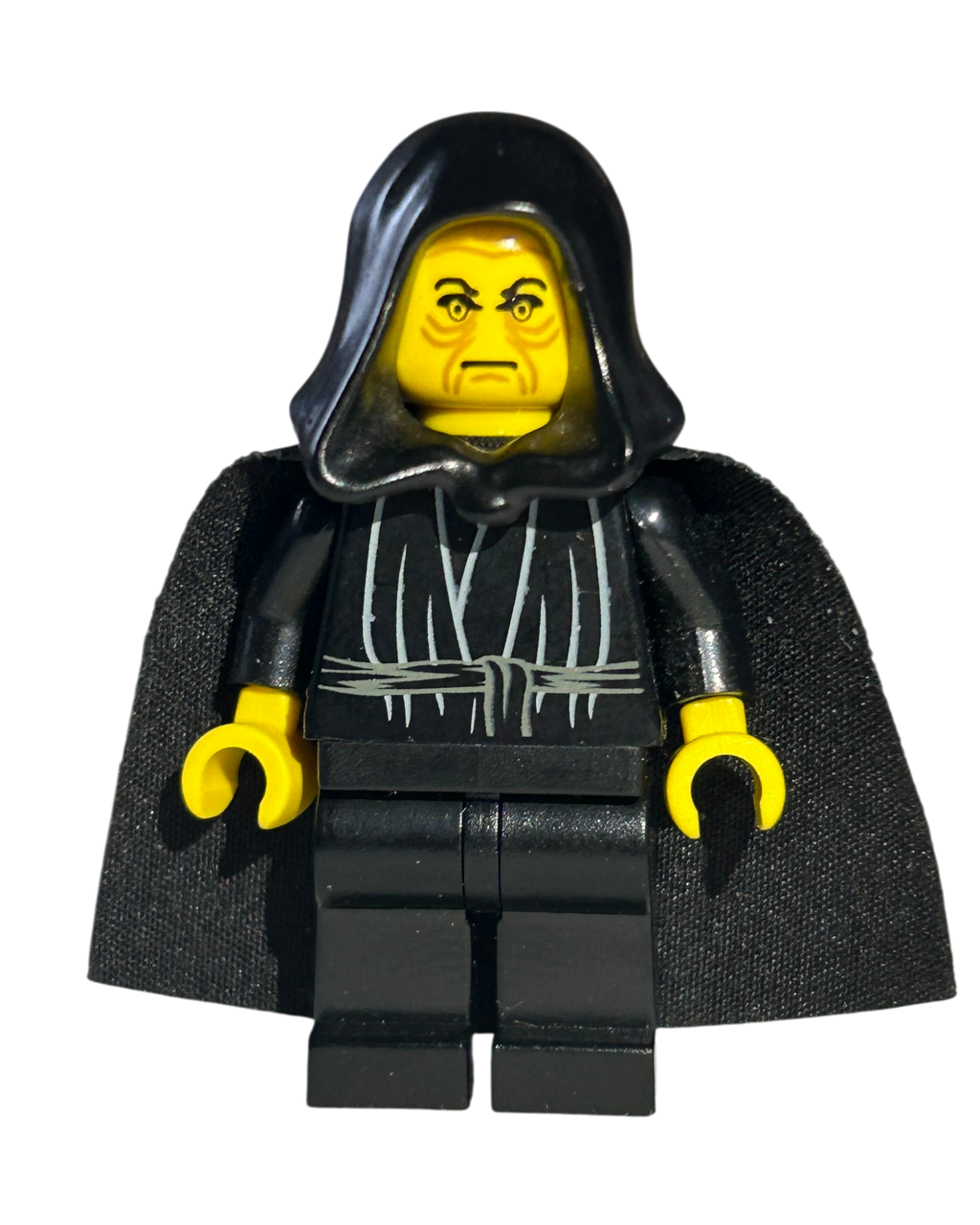Lego Star Wars Minifigur Emperor Palpatine SW0041 Vorderansicht brick2d2