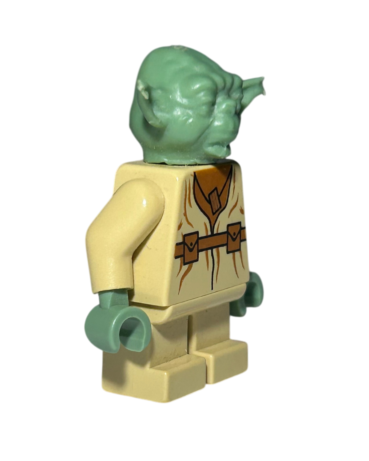 Yoda SW0051 LEGO Star Wars Minifigur Seitenansicht