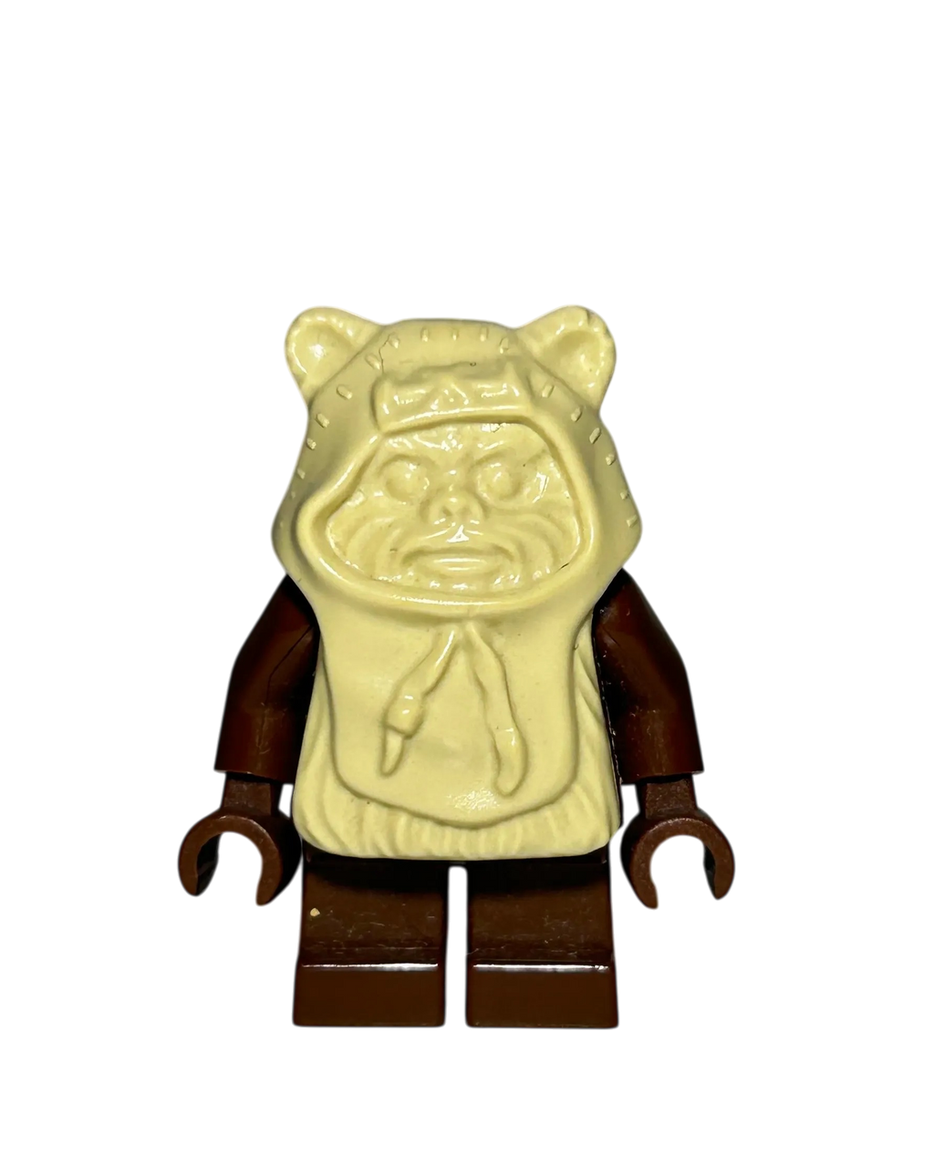 Ewok Paploo SW0067 LEGO Star Wars Minifigur 2002 Vorderansicht brick2d2