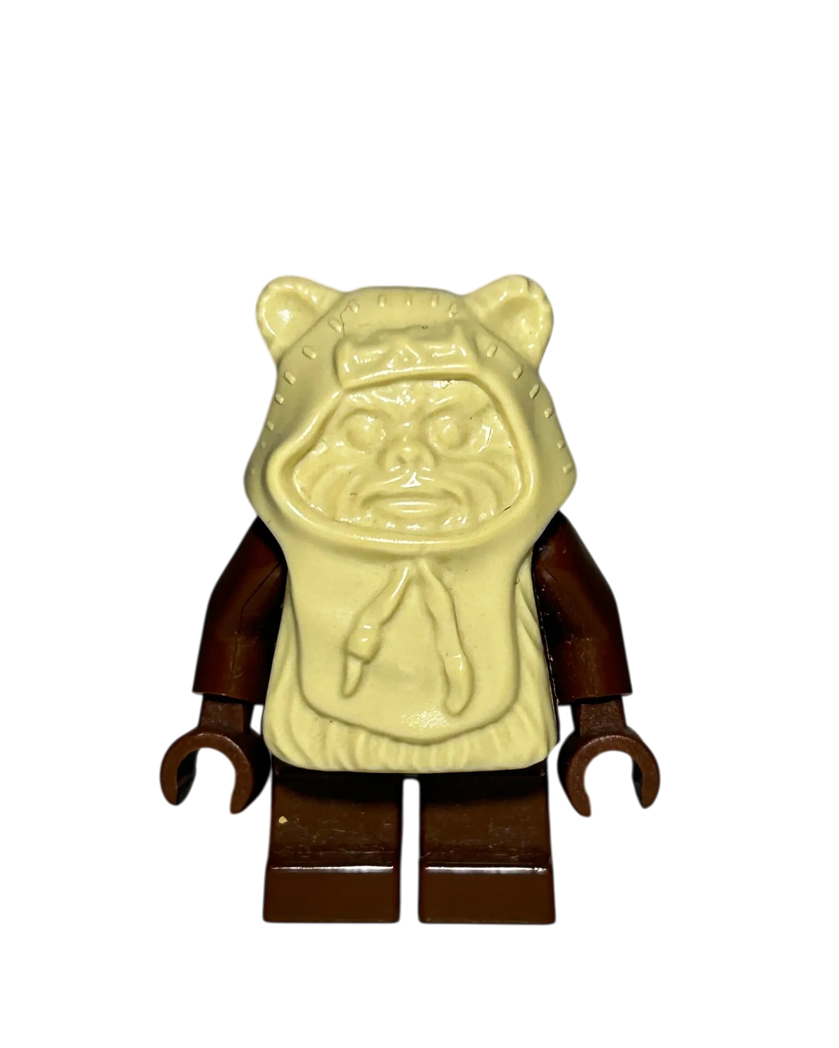 Ewok Paploo SW0067 LEGO Star Wars Minifigur 2002 Vorderansicht brick2d2
