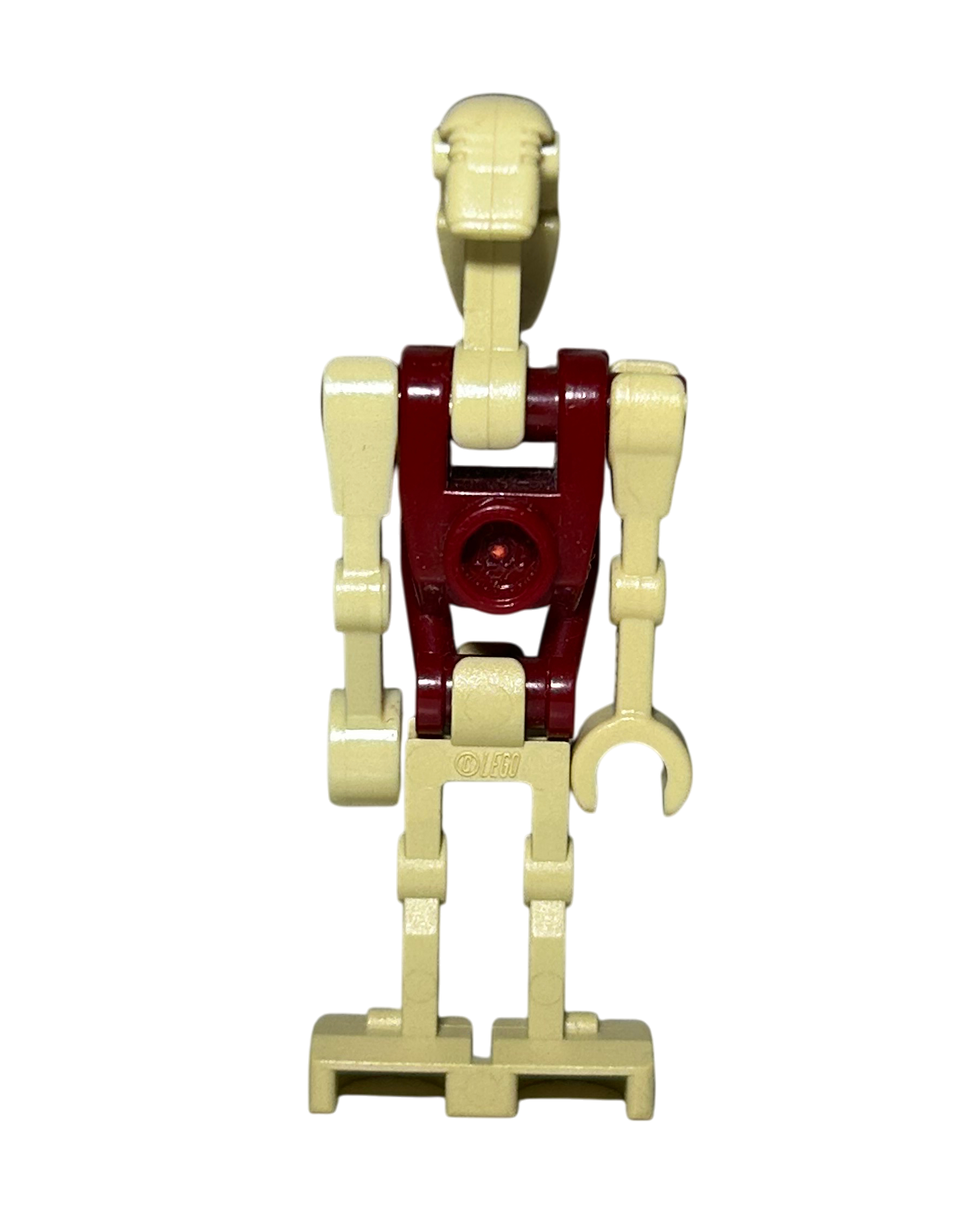 Security Battle Droid SW0096 LEGO Star Wars Minifigur Rückansicht brick2d2