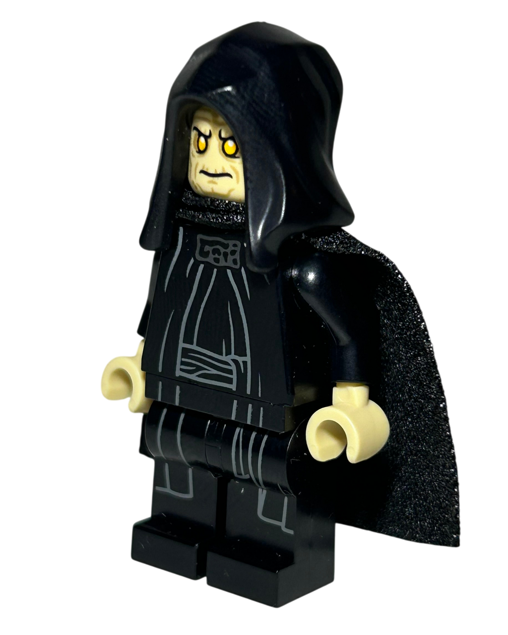 Emperor Palpatine SW1263 LEGO Star Wars Minifigur Seitenansicht rechts brick2d2