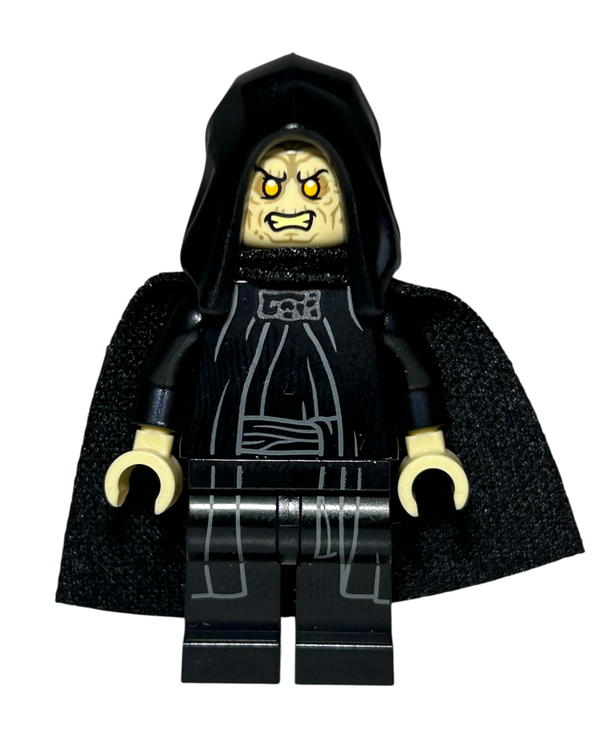 Emperor Palpatine SW1263 LEGO Star Wars Minifigur Vorderansicht brick2d2