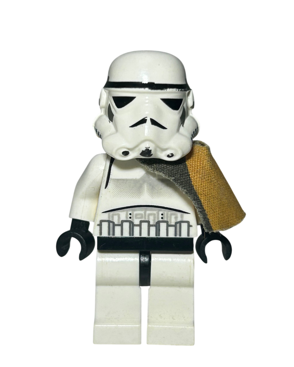 Sandtrooper SW0109a LEGO Star Wars Minifigur oranges Pauldron Vorderansicht brick2d2