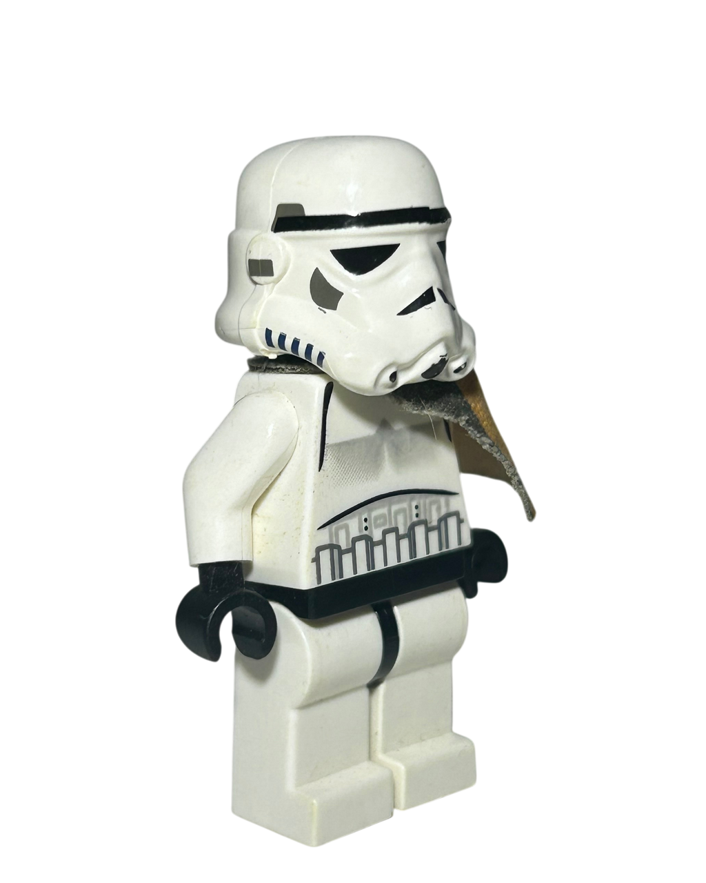 Sandtrooper SW0109a LEGO Star Wars Minifigur oranges Pauldron Seitenansicht links  brick2d2