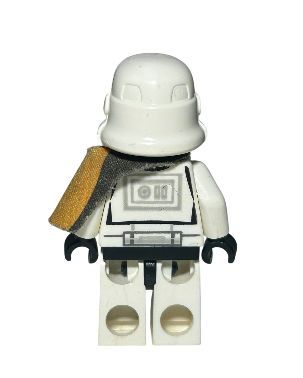 Sandtrooper SW0109a LEGO Star Wars Minifigur oranges Pauldron Rückansicht brick2d2