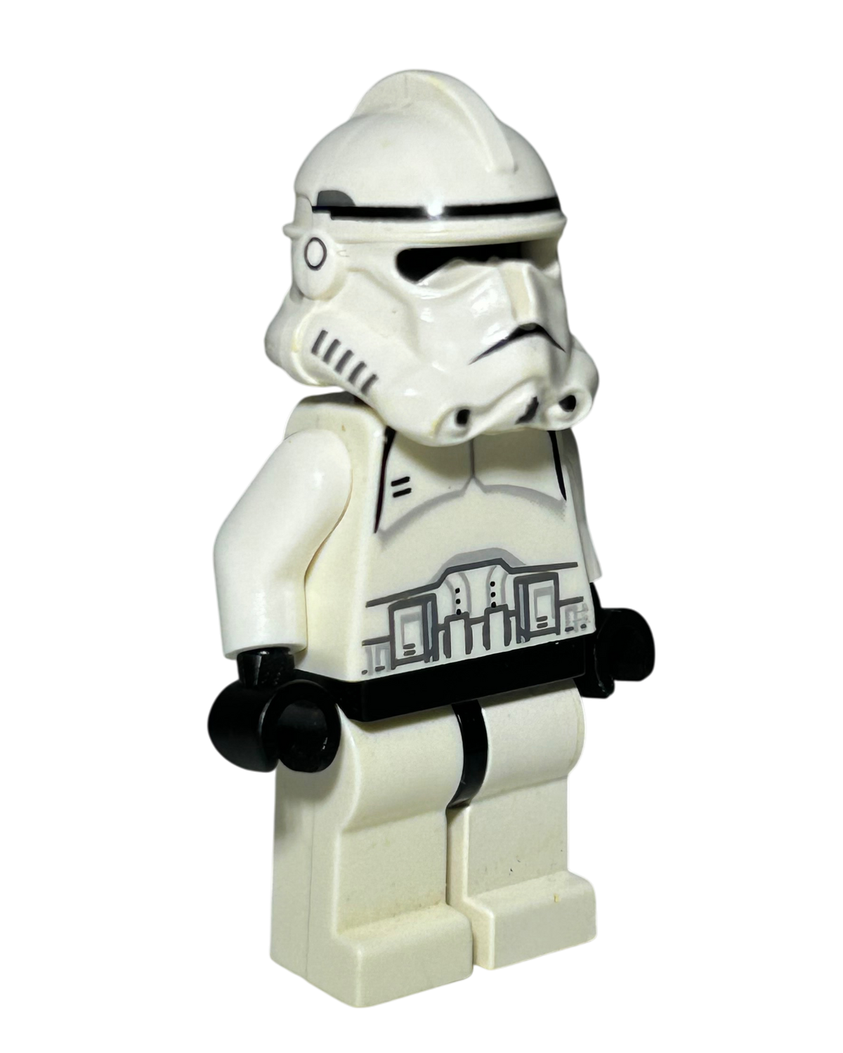 Clone Trooper Phase 2 2005 SW0126 LEGO Star Wars Minifigur Seitenansicht links brick2d2