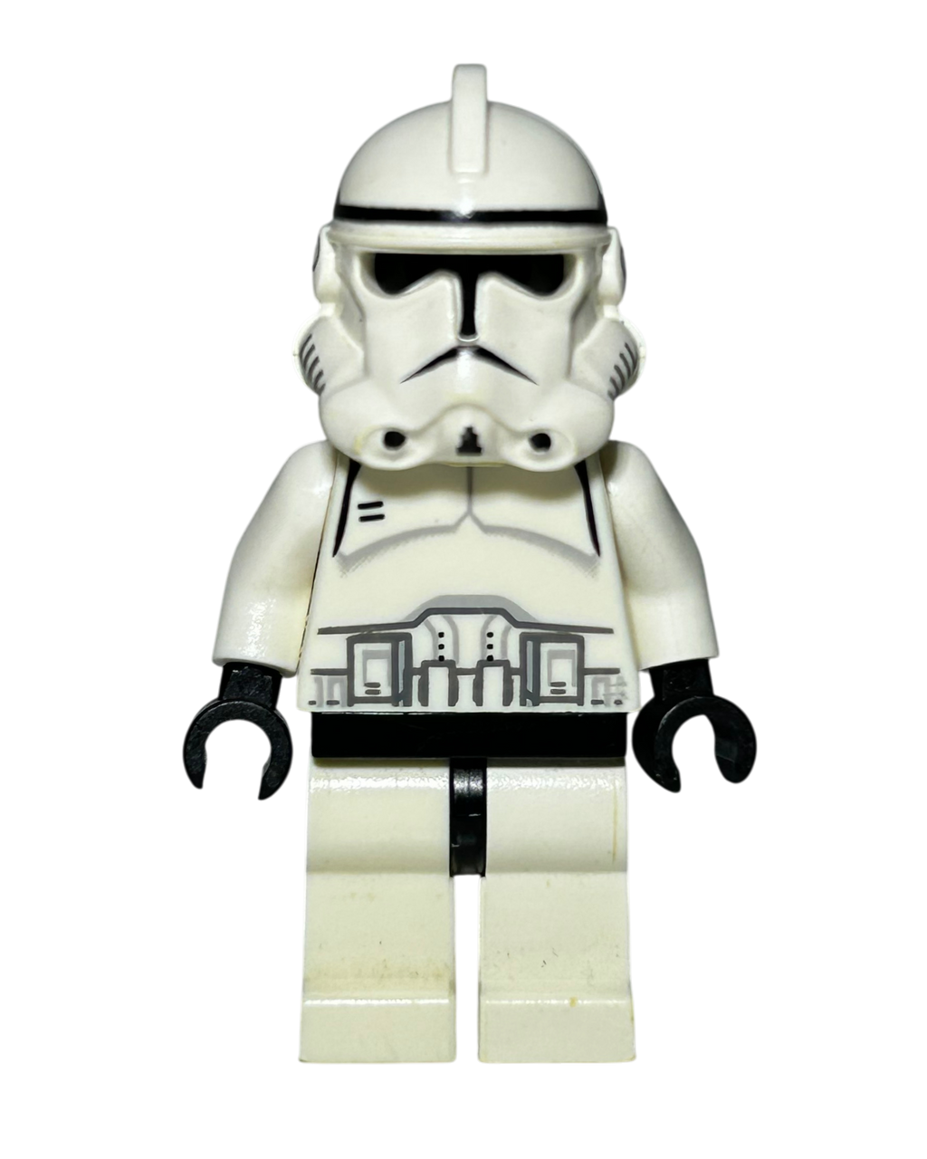 Clone Trooper Phase 2 2005 SW0126 LEGO Star Wars Minifigur Vorderansicht brick2d2