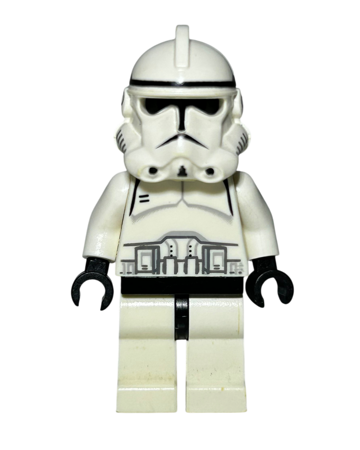 Clone Trooper Phase 2 2005 SW0126 LEGO Star Wars Minifigur Vorderansicht brick2d2
