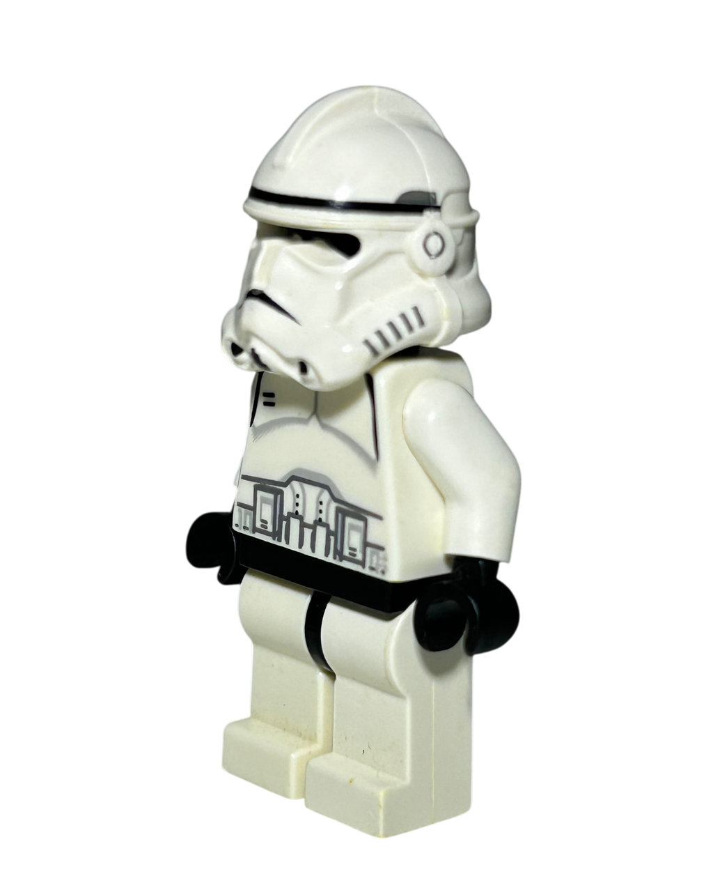 Clone Trooper Phase 2 2005 SW0126 LEGO Star Wars Minifigur Seitenansicht rechts brick2d2