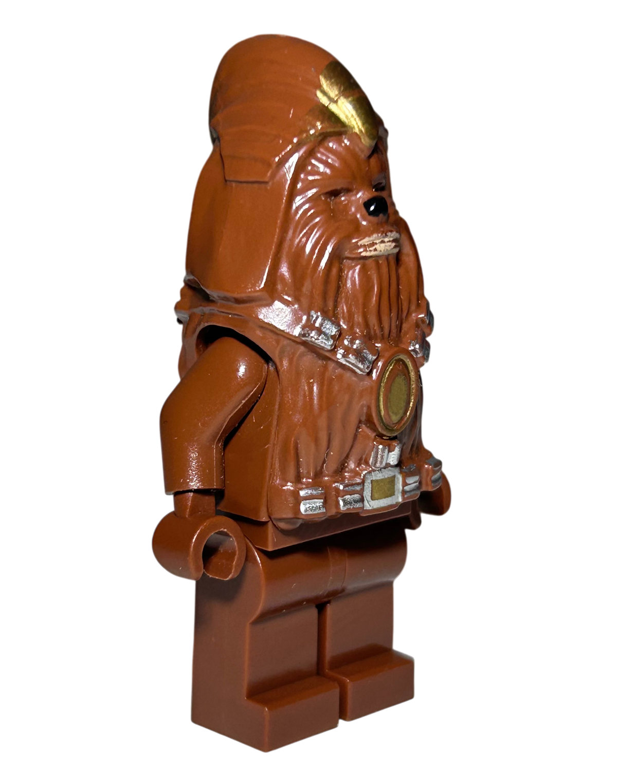 LEGO Star Wars Minifigur Wookiee Warrior SW0132 Seitenansicht links brick2d2