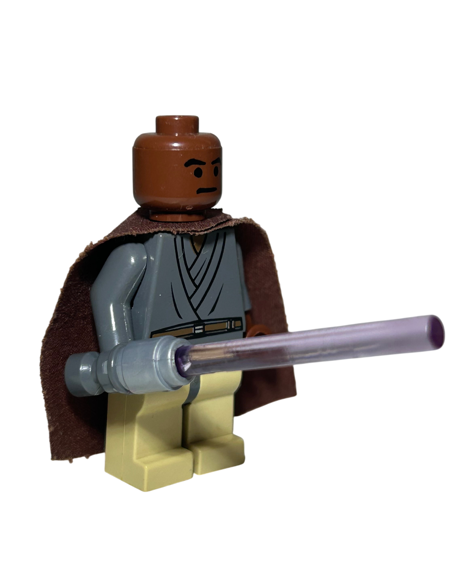 Mace Windu SW0133 LEGO Star Wars Minifigur Vorderansicht