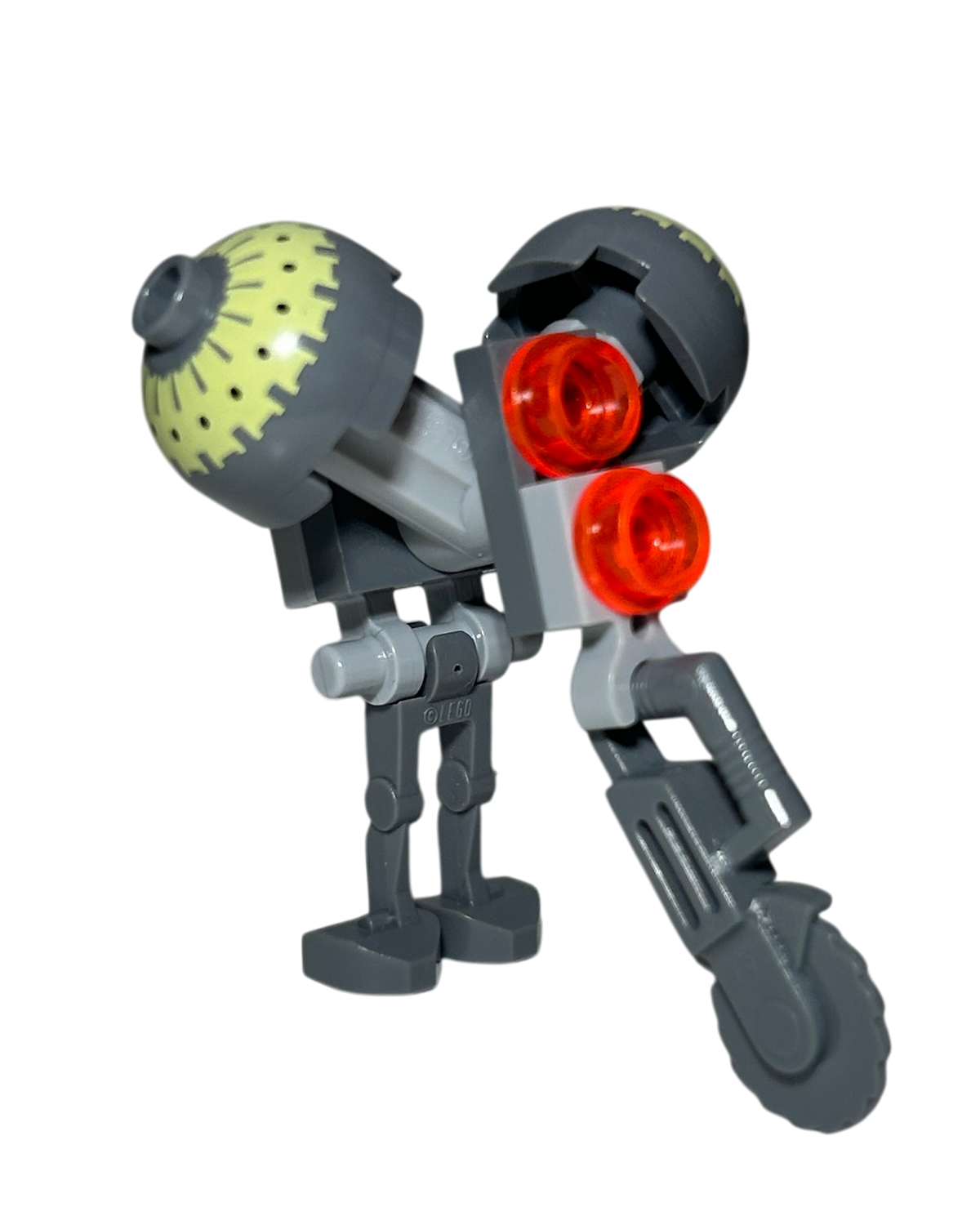 Buzz Droid SW0136 LEGO Star Wars Minifigur Seitenansicht links brick2d2