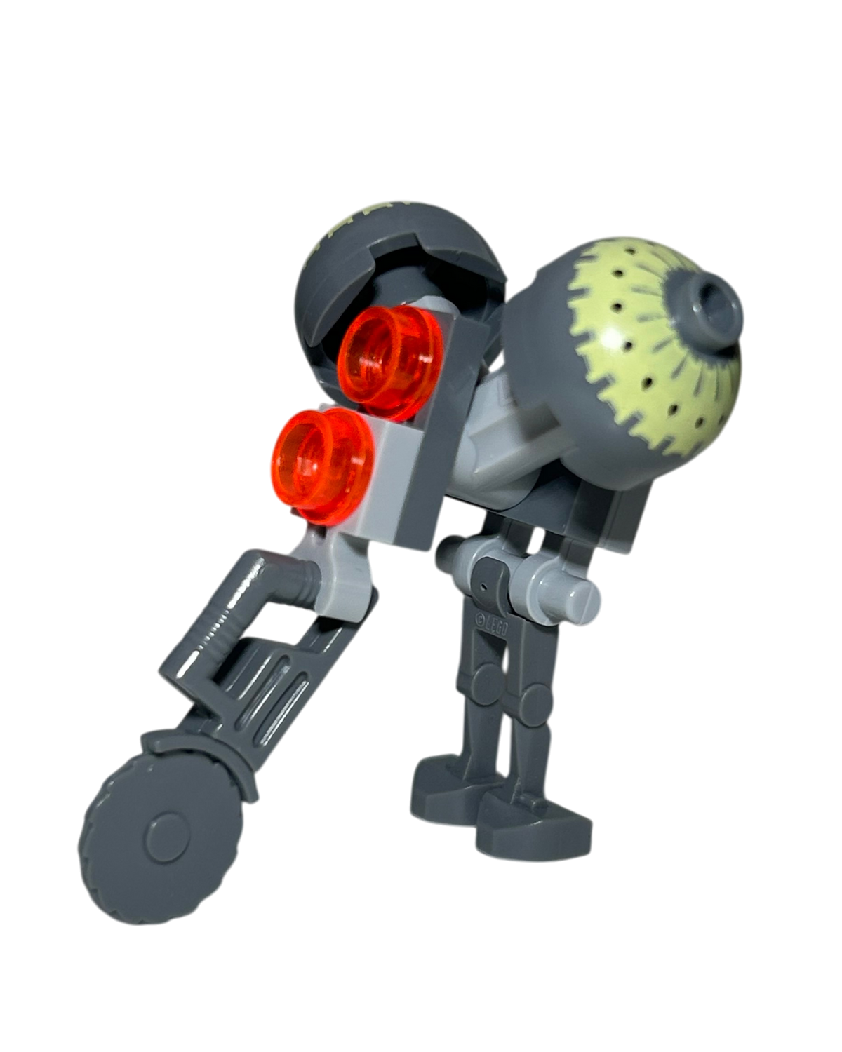 Buzz Droid SW0136 LEGO Star Wars Minifigur Seitenansicht rechts brick2d2