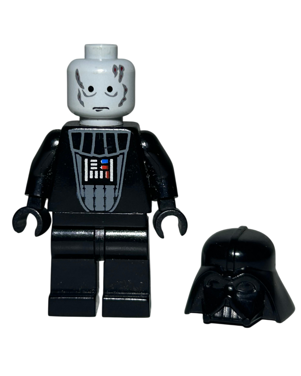 Darth Vader SW0138 LEGO Star Wars Minifigur Detailansicht brick2d2