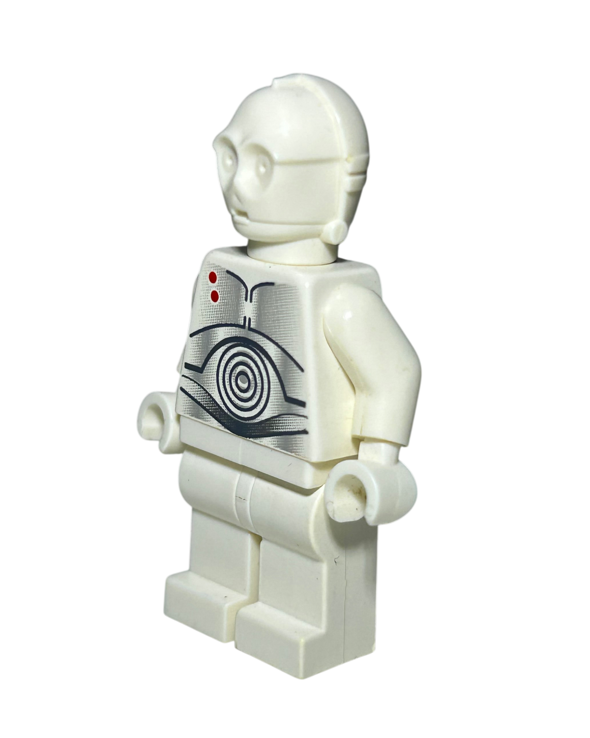 K-3PO Protocol Droid SW0165 LEGO Star Wars Minifigur Seitenansicht rechts brick2d2