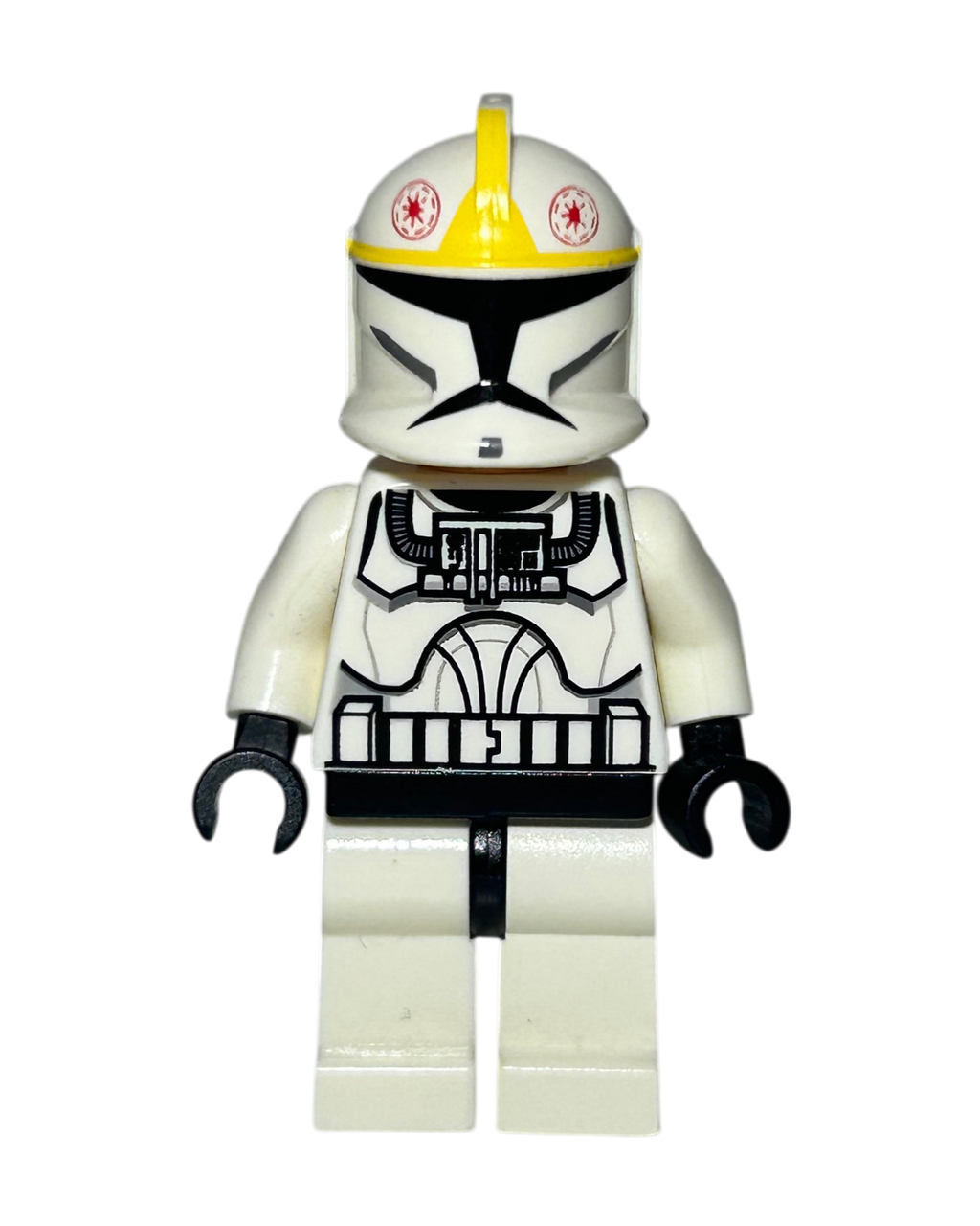 Clone Trooper Pilot Phase 1 SW0191 LEGO Star Wars Minifigur Vorderansicht brick2d2