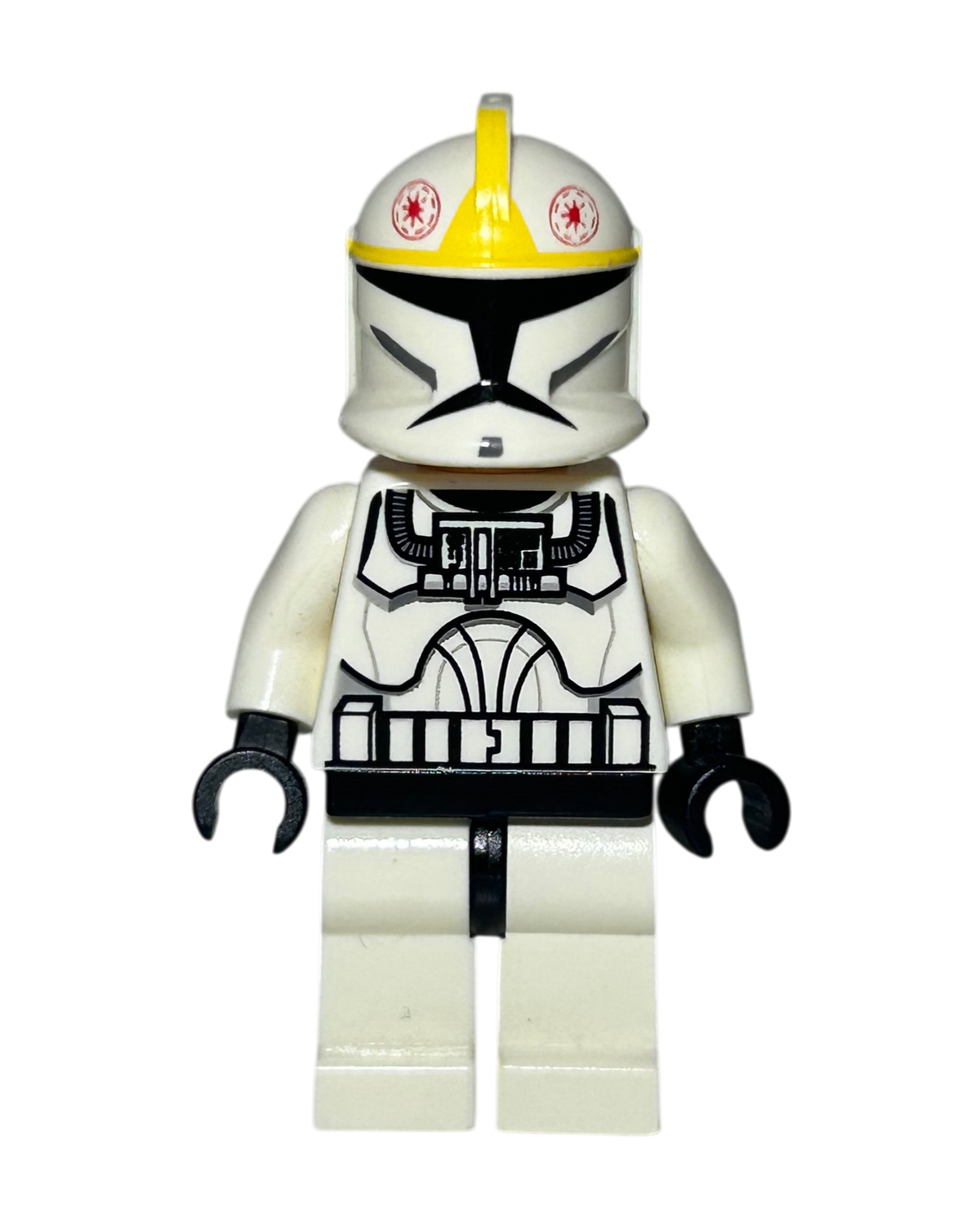 Clone Trooper Pilot Phase 1 SW0191 LEGO Star Wars Minifigur Vorderansicht brick2d2