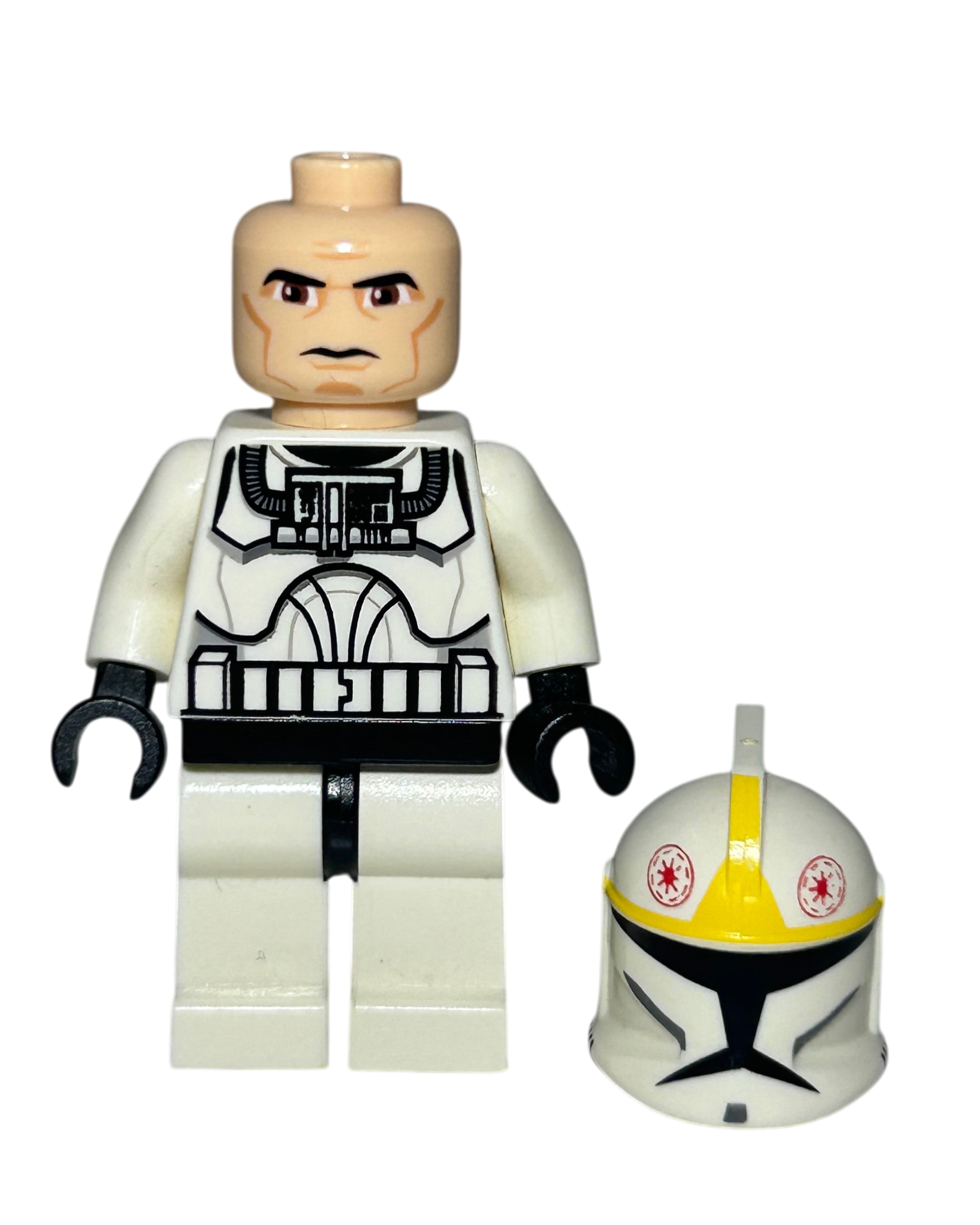 Clone Trooper Pilot Phase 1 SW0191 LEGO Star Wars Minifigur Detailansicht brick2d2